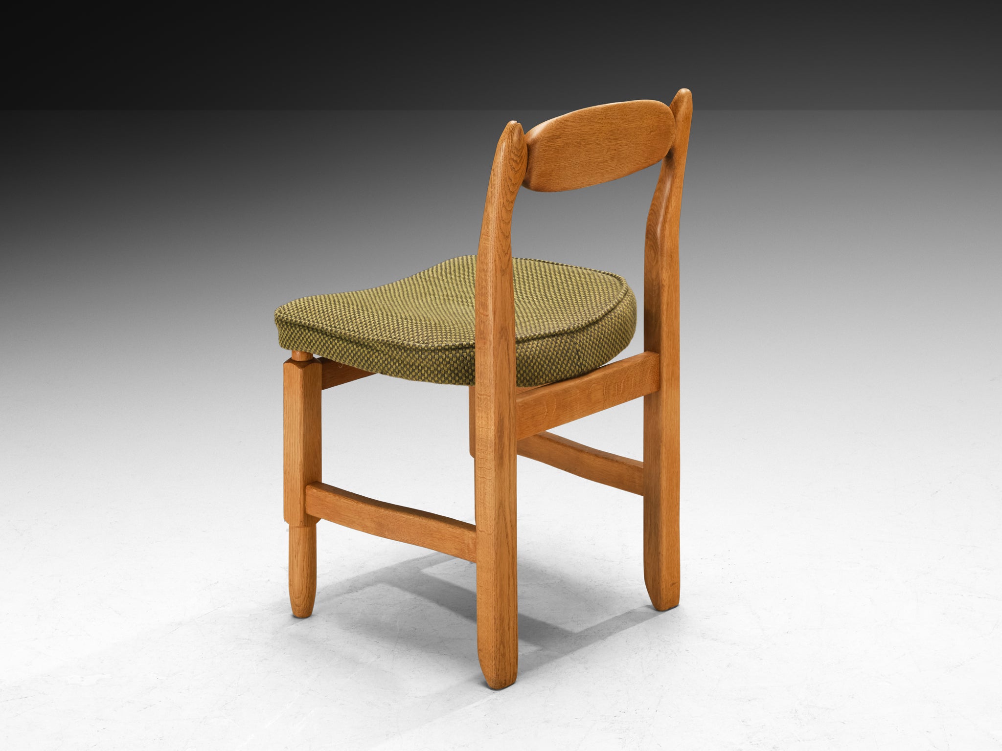 Guillerme & Chambron 'Lorraine' Dining Chairs in Solid Oak Seating Morentz