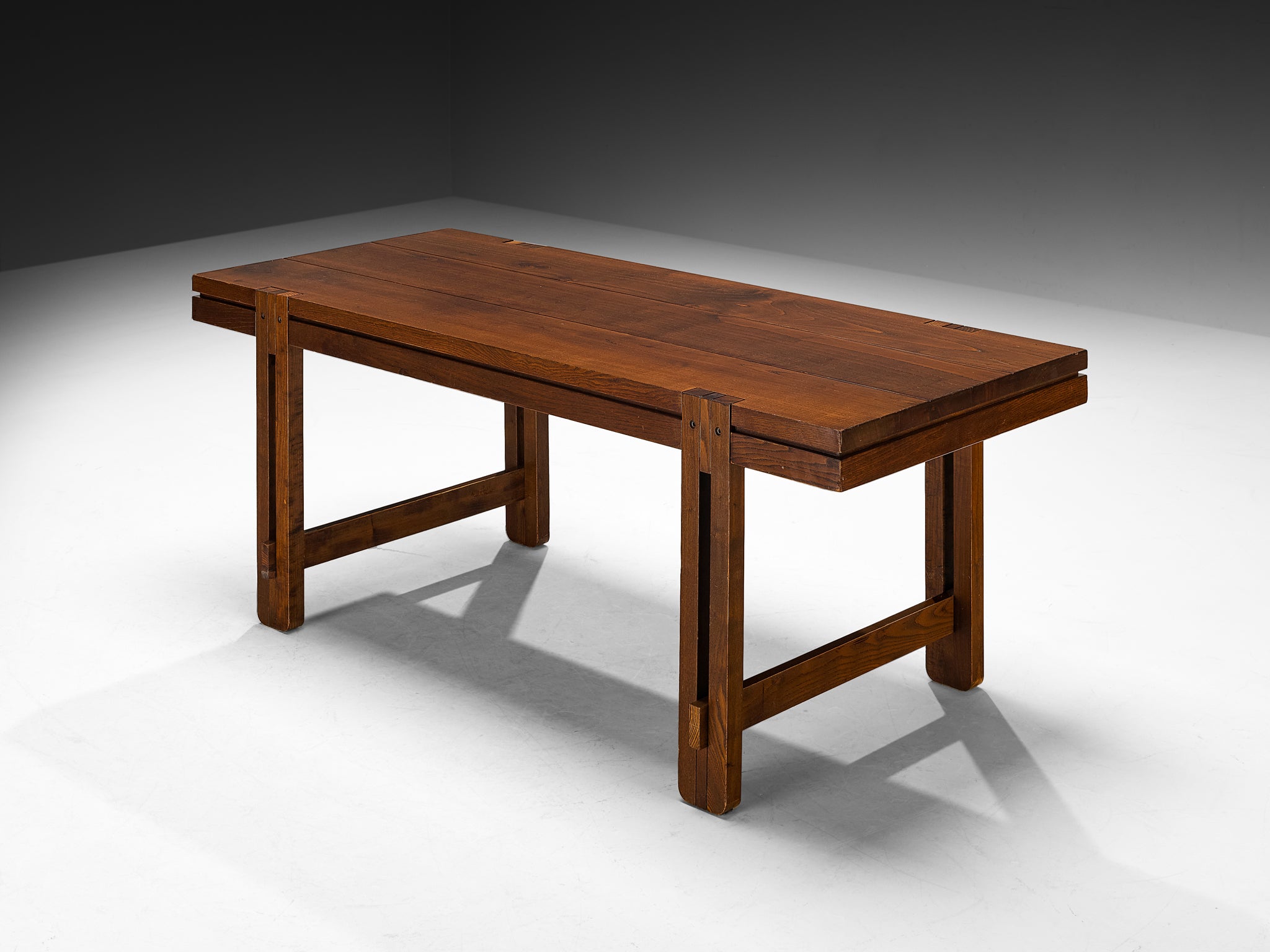 Italian Mid-Century Dining Table in Ash Tables Morentz