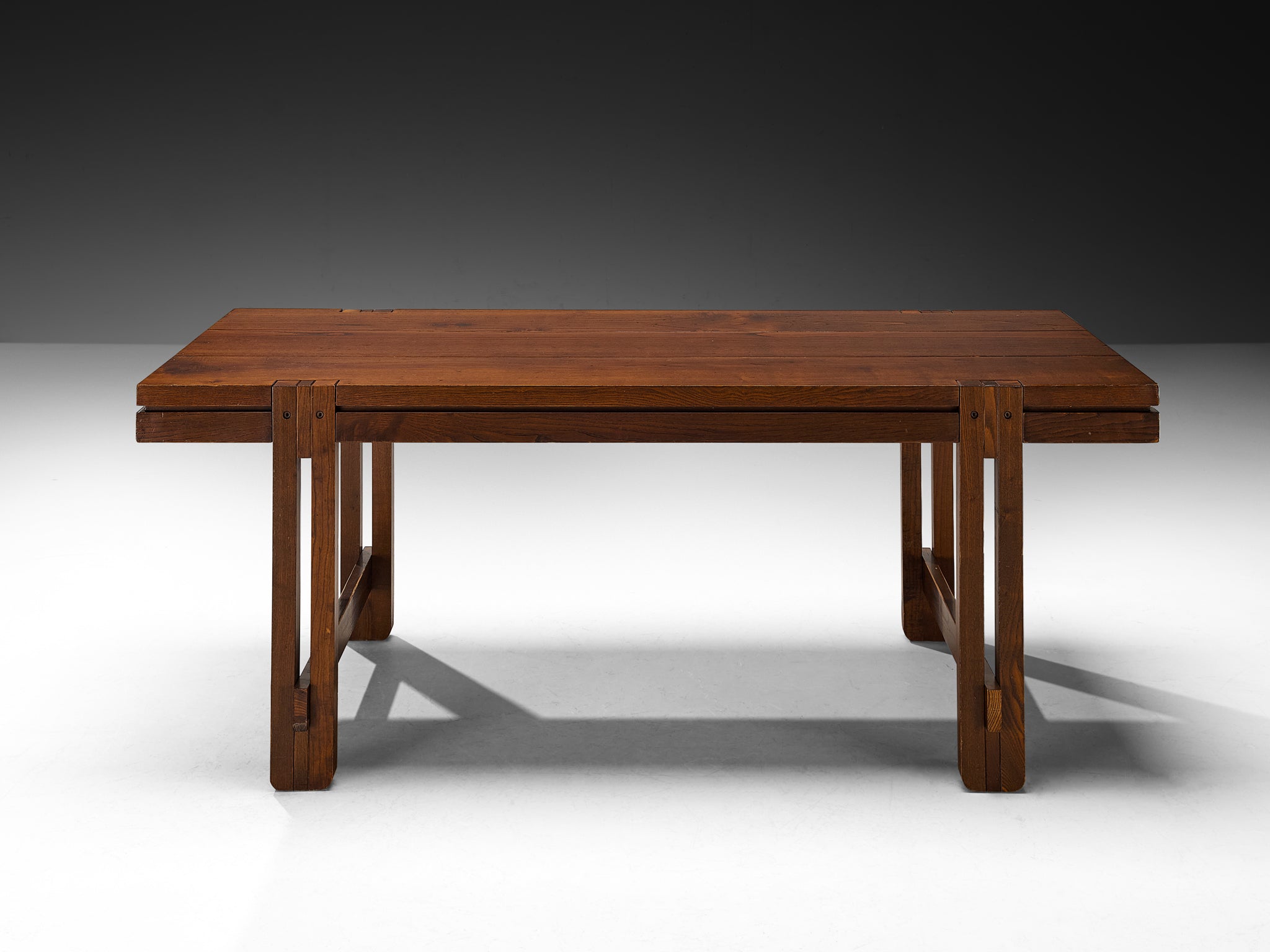 Italian Mid-Century Dining Table in Ash Tables Morentz