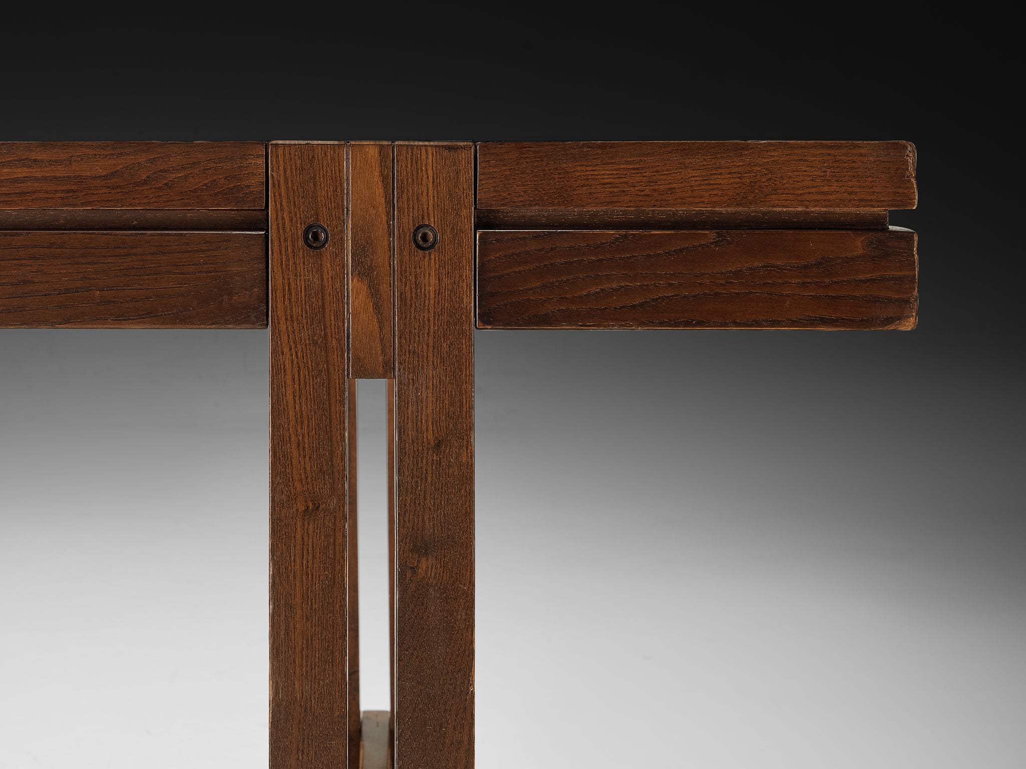 Italian Mid-Century Dining Table in Ash Tables Morentz