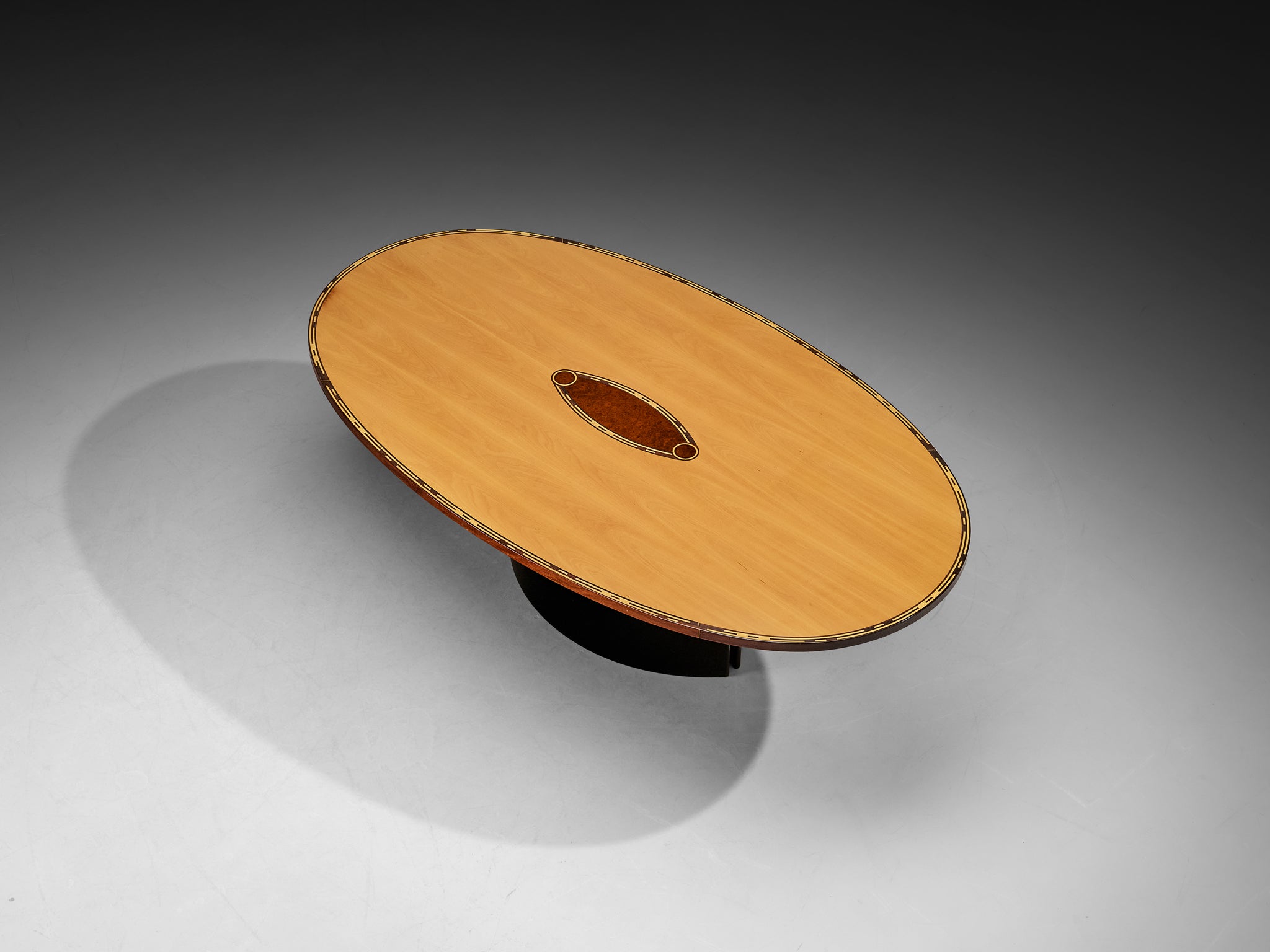 Afra & Tobia Scarpa for Maxalto Dining Table in Maple and Walnut