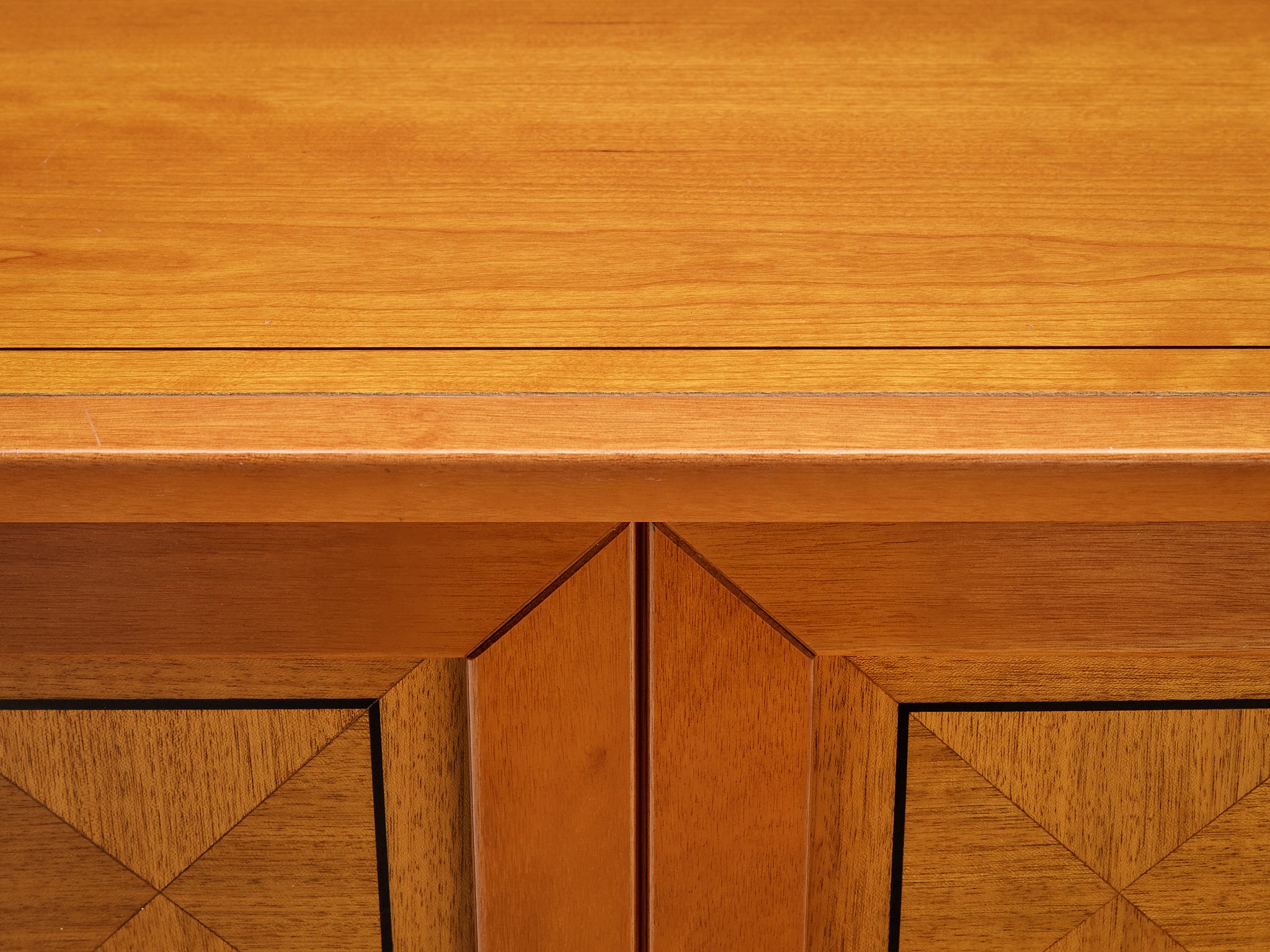 Italian Postmodern Sideboard with Geometric Front Case pieces and storage cabinets Morentz