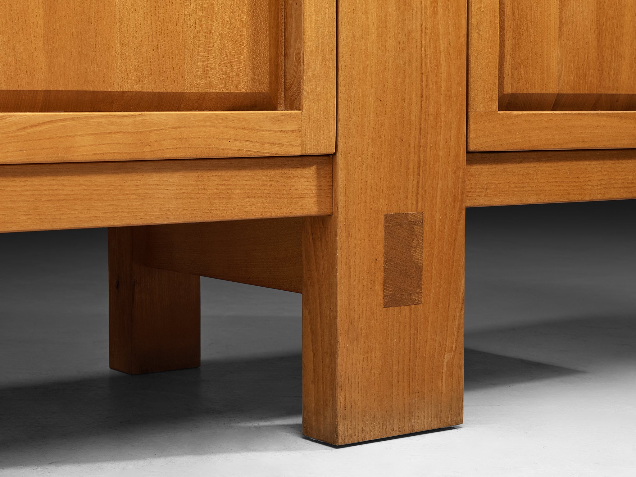 Early Pierre Chapo Sideboard 'R16' in Solid Elm Case pieces and storage cabinets Morentz