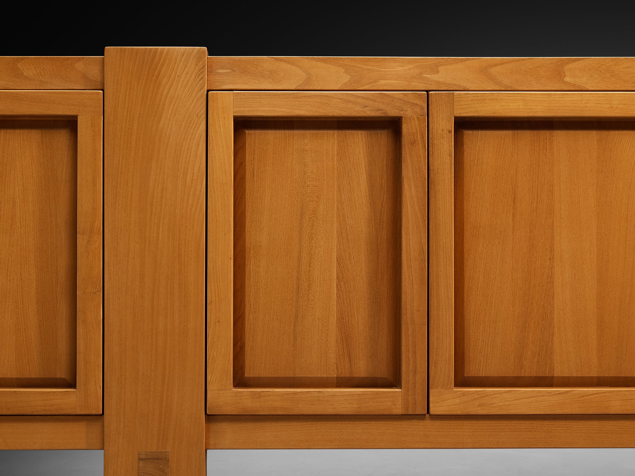 Early Pierre Chapo Sideboard 'R16' in Solid Elm Case pieces and storage cabinets Morentz