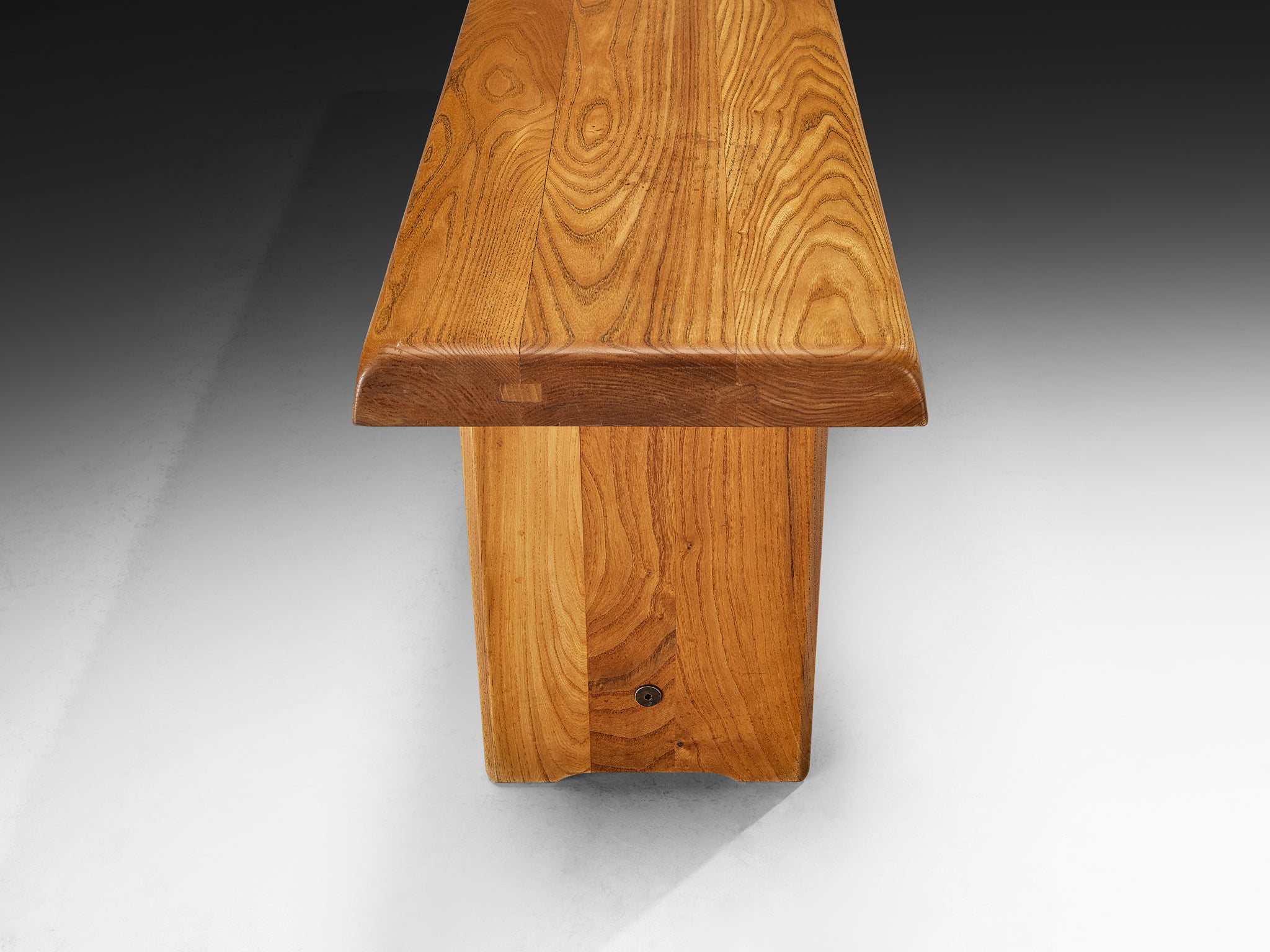Pierre Chapo 'S14B' Bench in Solid Elm Seating Morentz