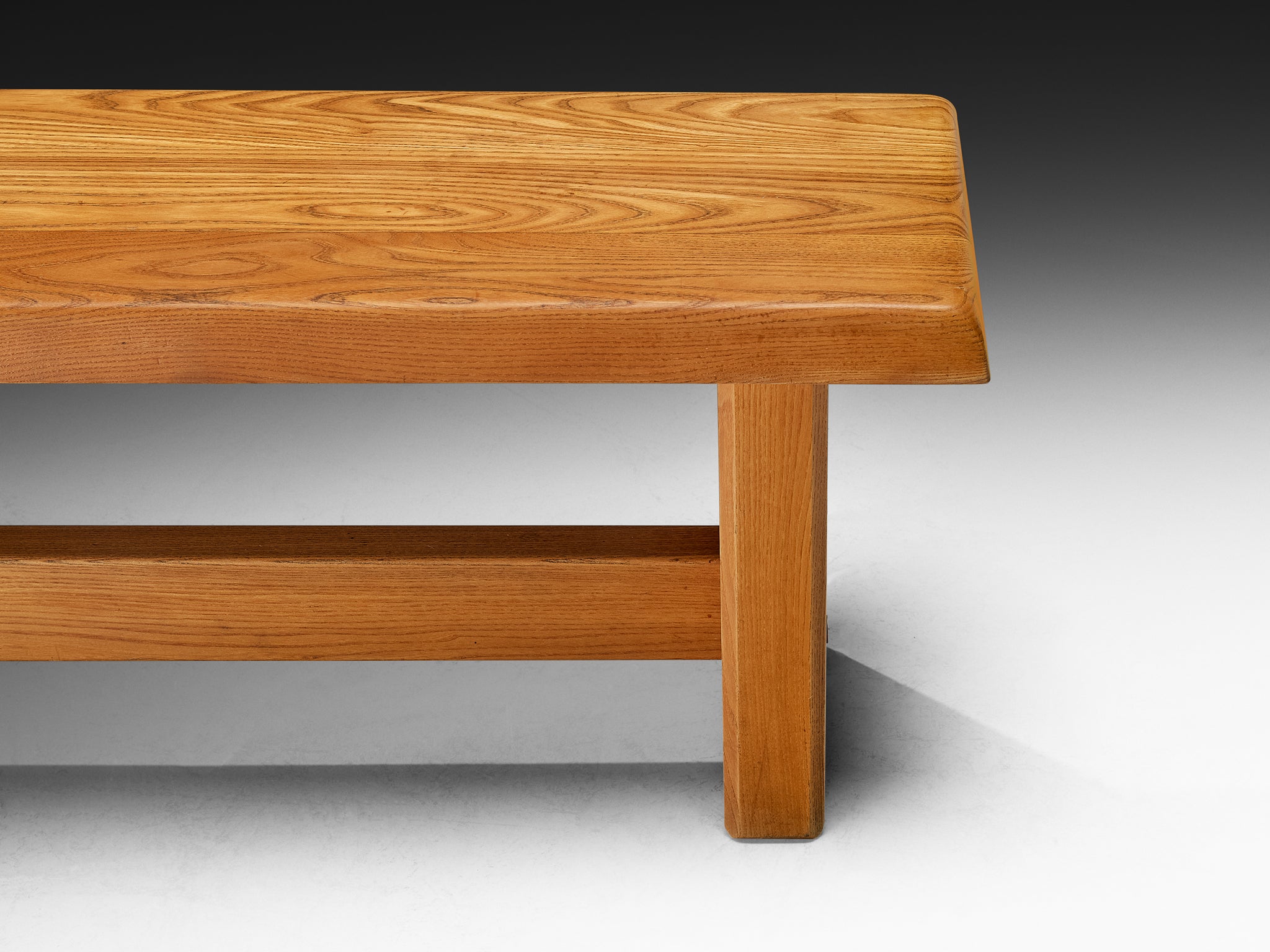Pierre Chapo 'S14B' Bench in Solid Elm Seating Morentz