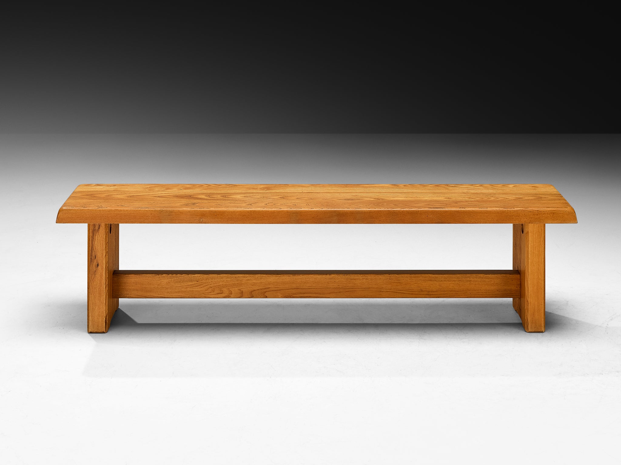 Pierre Chapo 'S14B' Bench in Solid Elm Seating Morentz