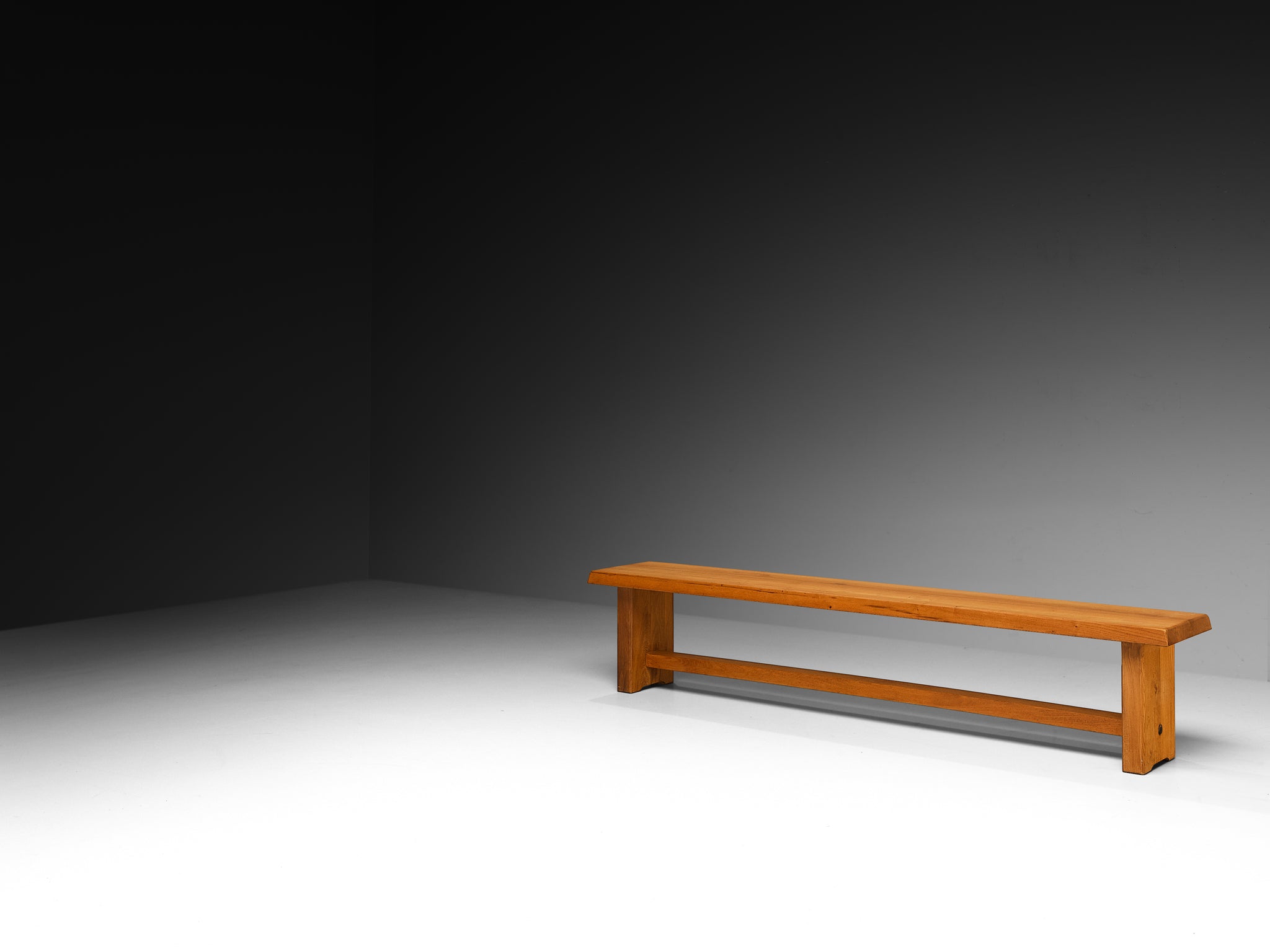 Pierre Chapo Benches Model 'S14D' in Elm Seating Morentz