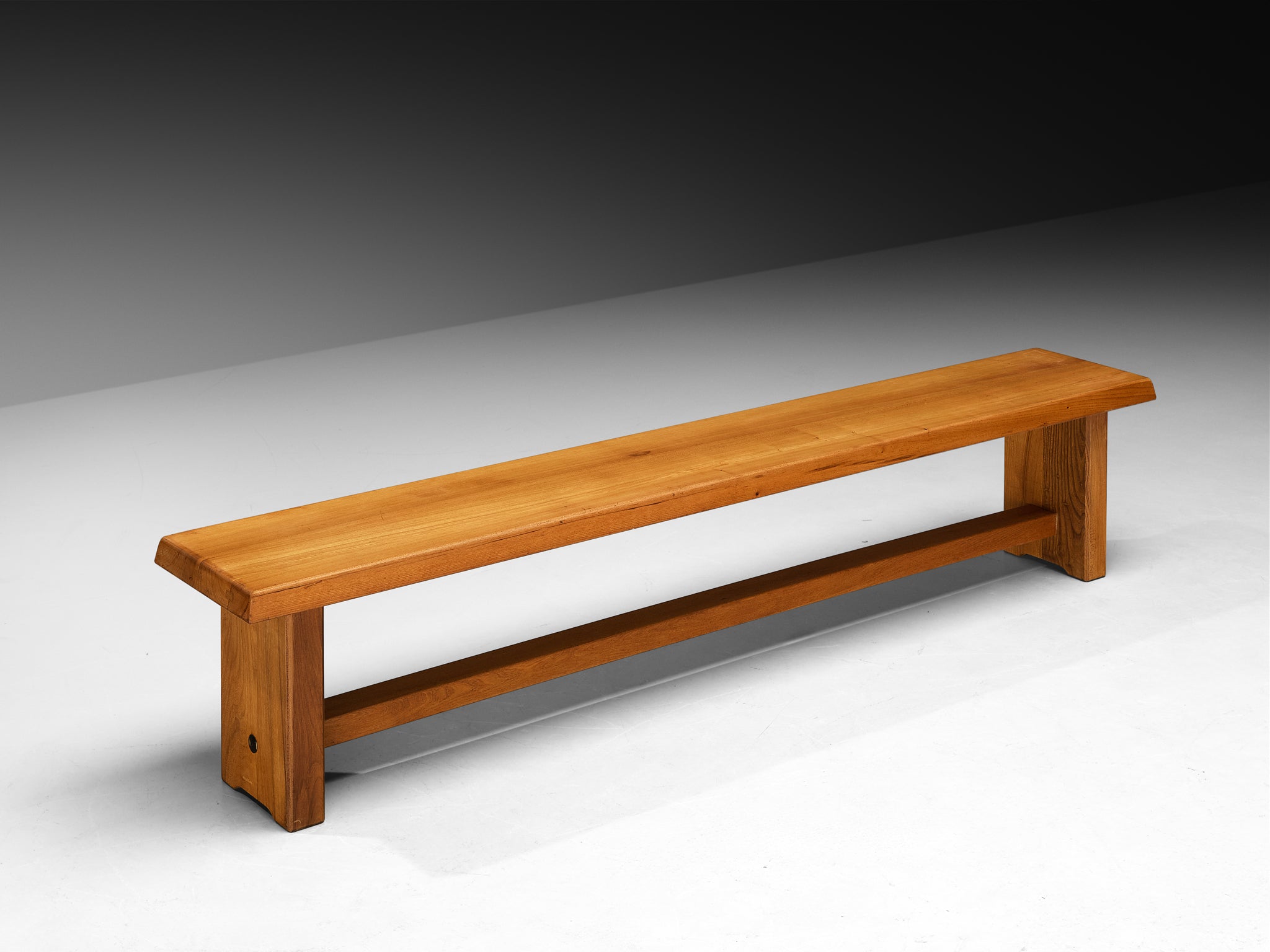 Pierre Chapo Benches Model 'S14D' in Elm Seating Morentz