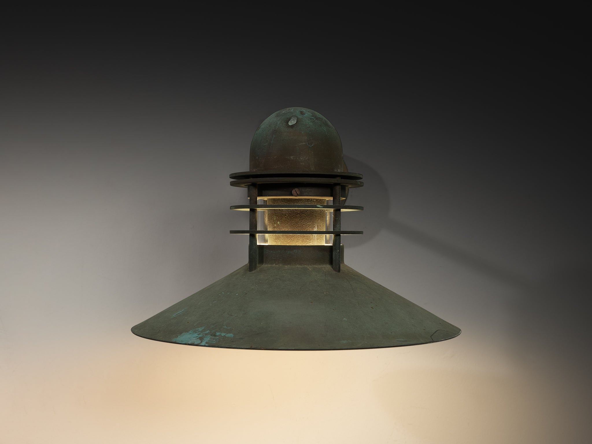 Homann & Kjær for Louis Poulson Wall Lamps ‘Nyhavn’ in Copper Lighting Morentz