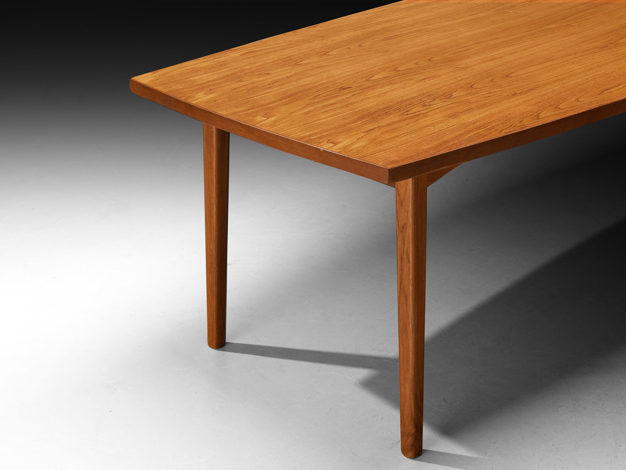 Scandinavian Modern Hexagonal Dining Table in Teak Tables Morentz