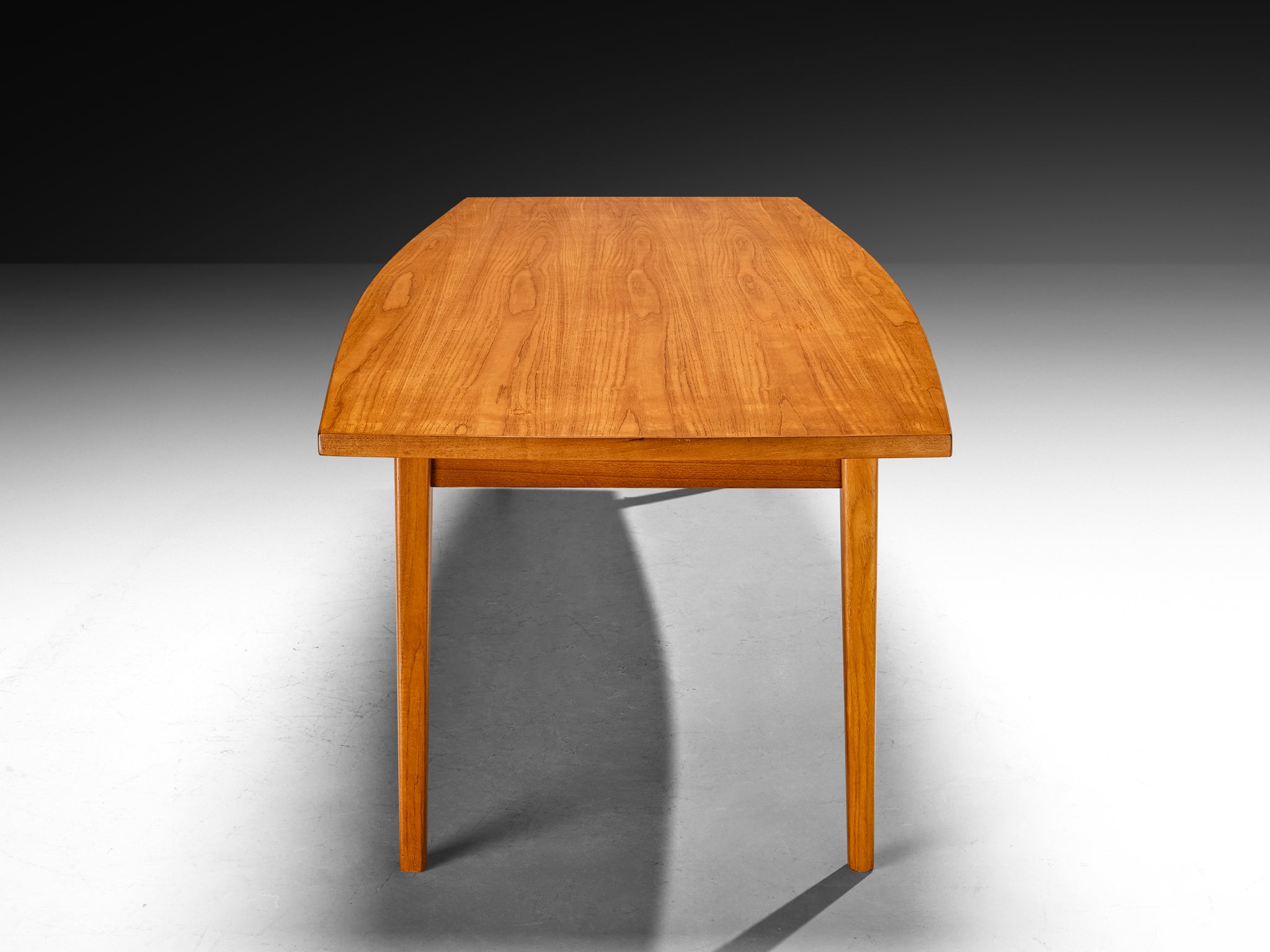 Scandinavian Modern Hexagonal Dining Table in Teak Tables Morentz