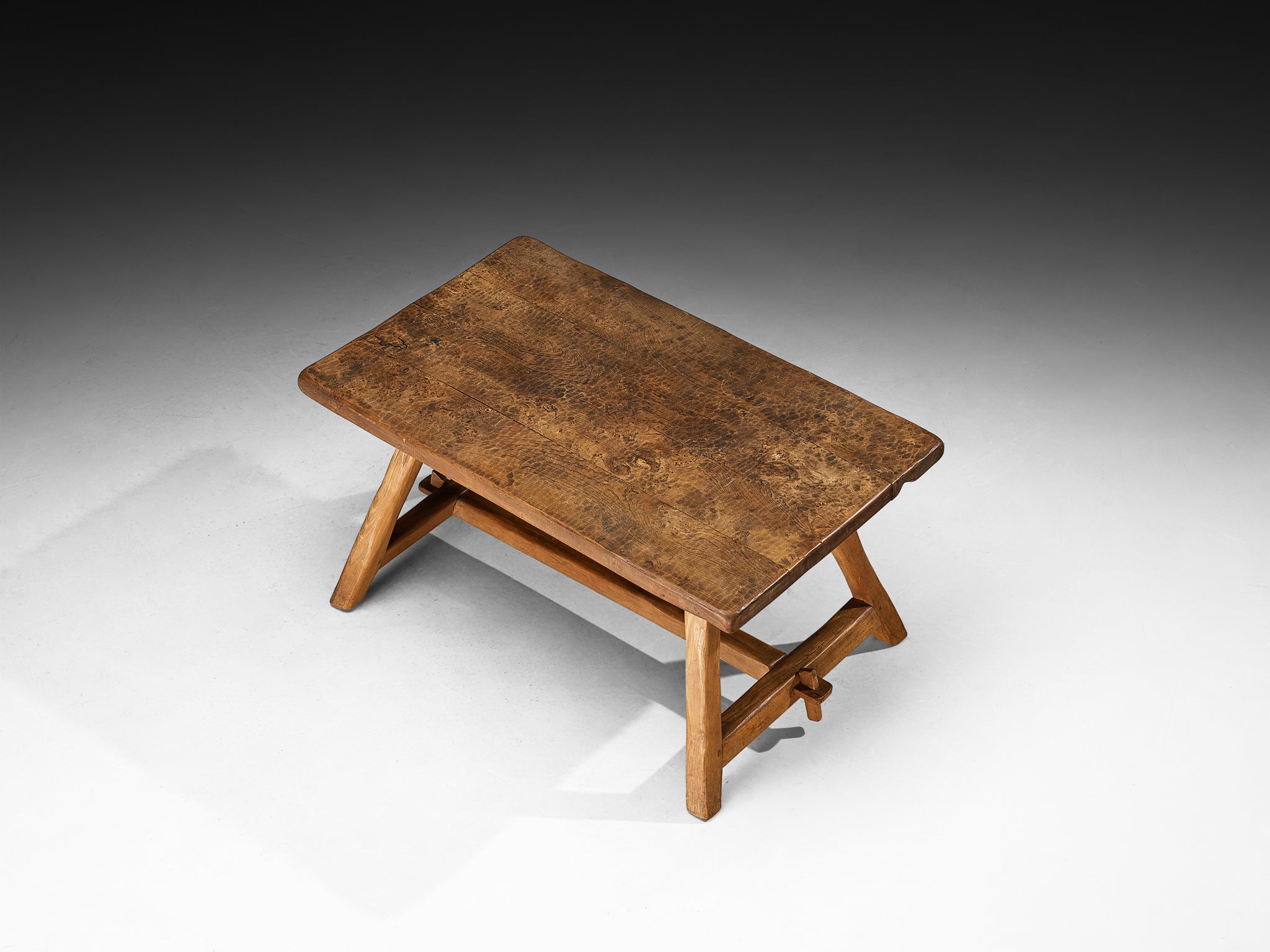 Charles Flandre Naturalistic Dining Table in Solid Elm Tables Morentz
