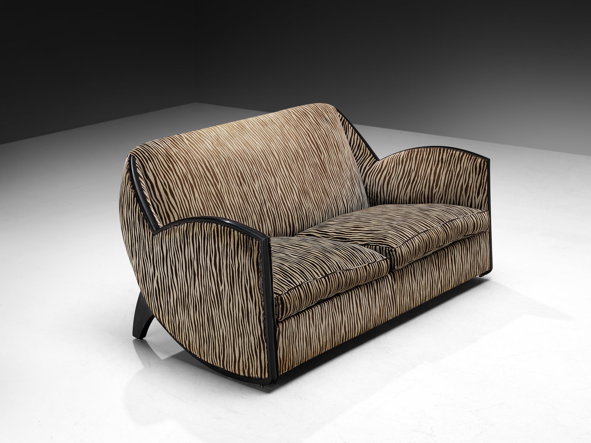 Levitan Décoration French Art Deco Sofa Seating Morentz