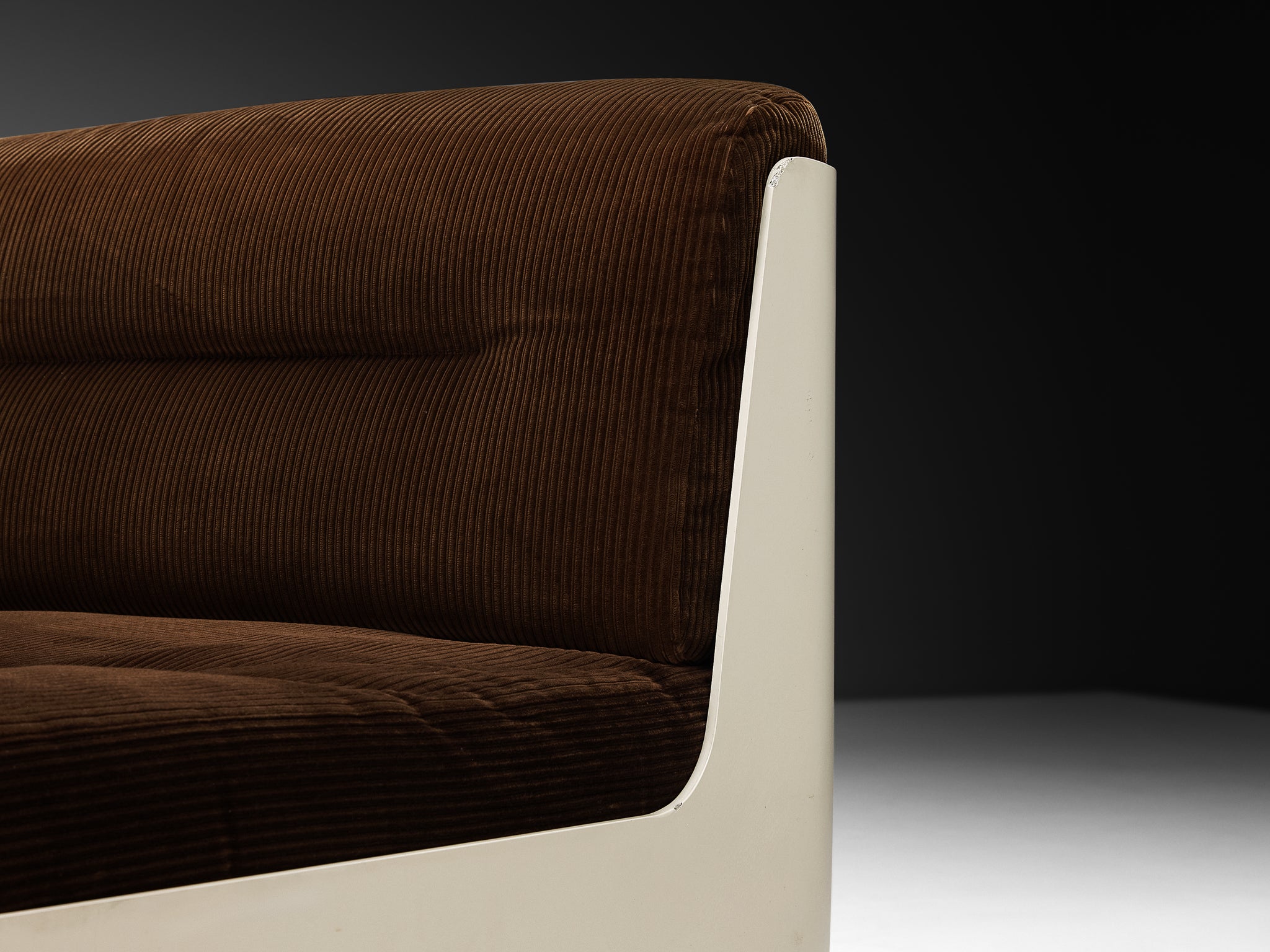 Rodolfo Bonetto and Giotto Stoppino for Tarlisio 'Bossa' Lounge Chair in Fiberglass Seating Morentz