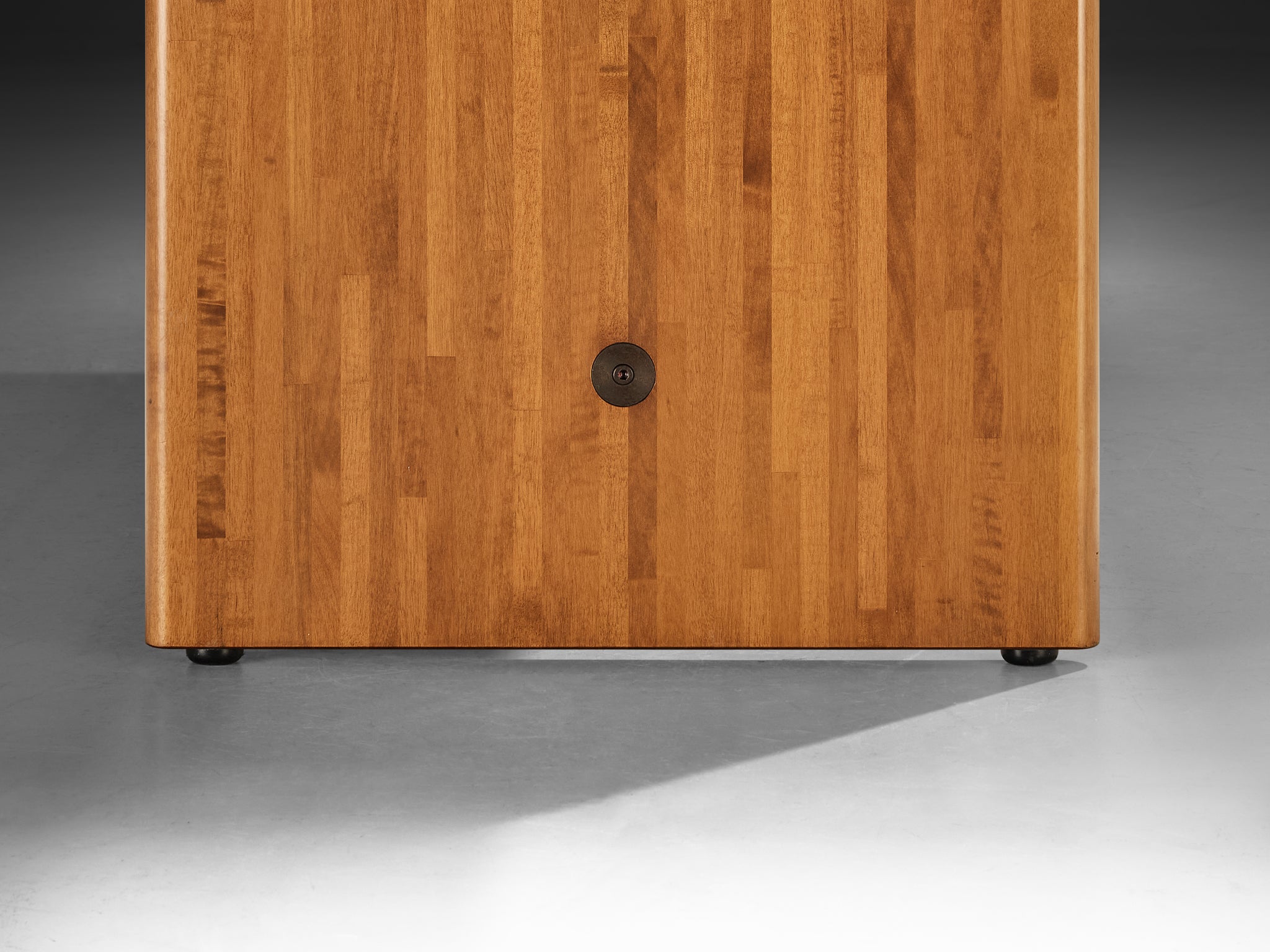 Italian Postmodern Dining Table in Walnut Tables Morentz