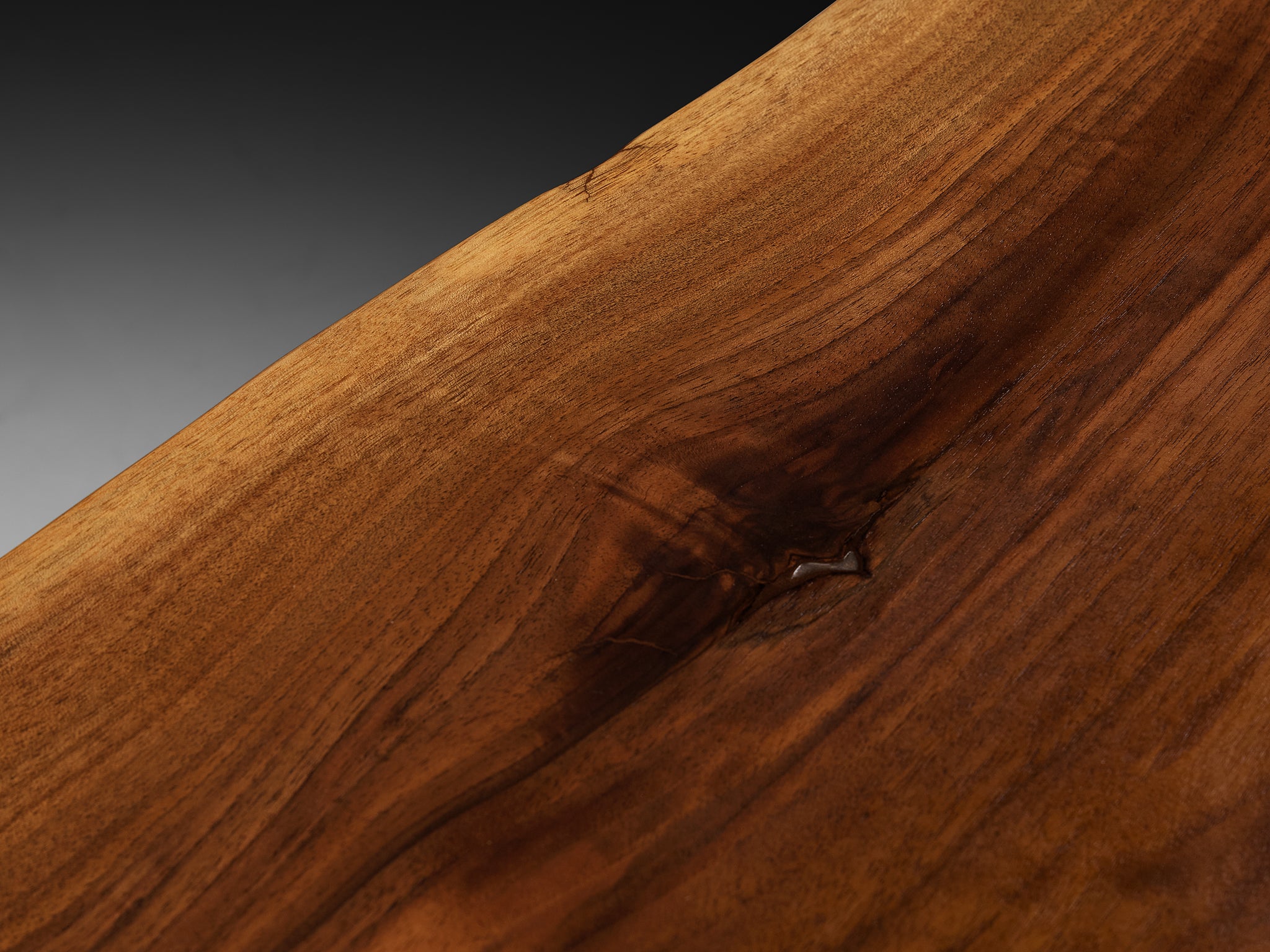 George Nakashima 'Conoid' Writing Desk in American Black Walnut Tables Morentz