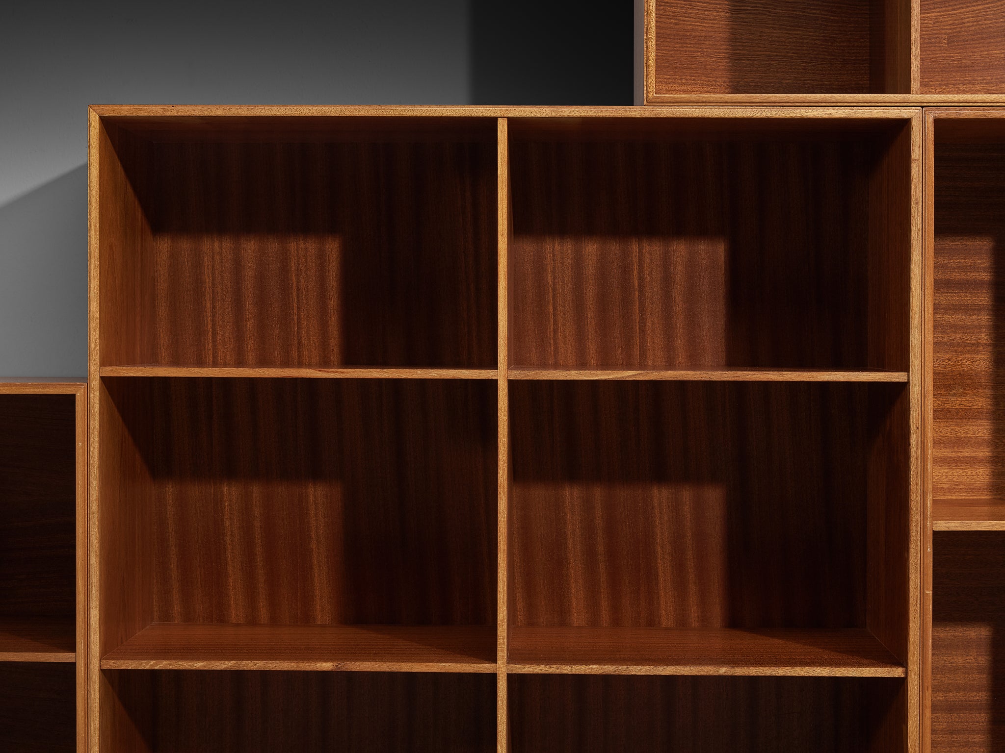 Mogens Koch for Rud Radmussen Modular Book Case in Mahogany