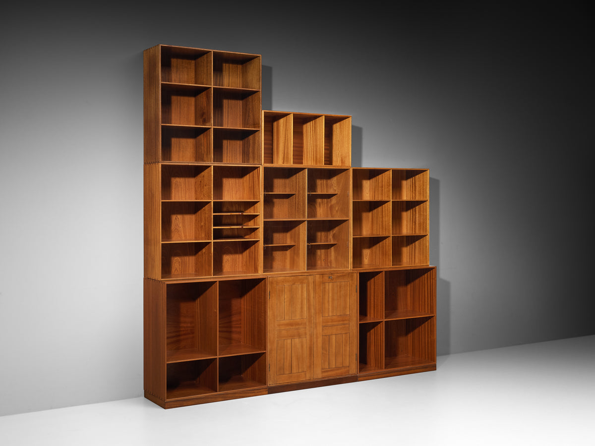 Mogens Koch for Rud Radmussen Modular Bookcase in Mahogany Case pieces and storage cabinets Morentz