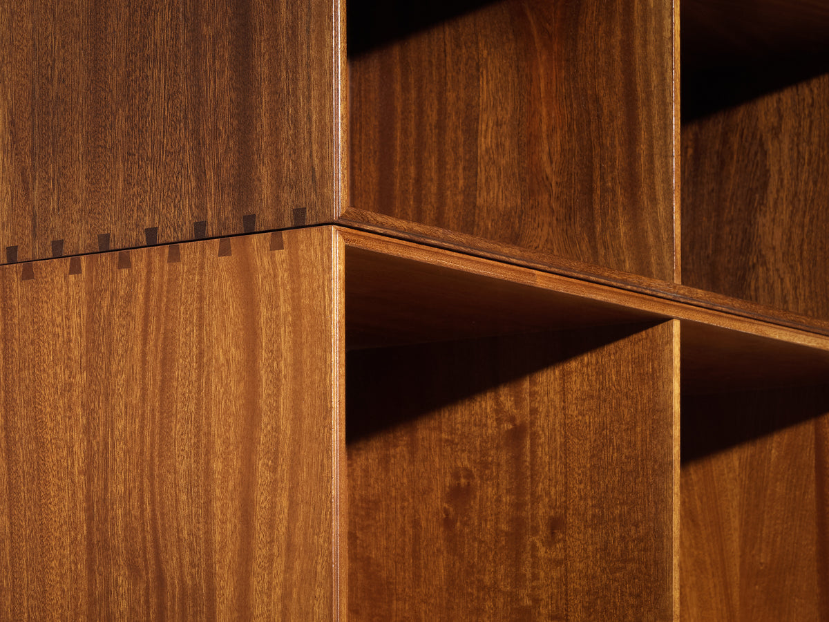 Mogens Koch for Rud Radmussen Modular Bookcase in Mahogany Case pieces and storage cabinets Morentz