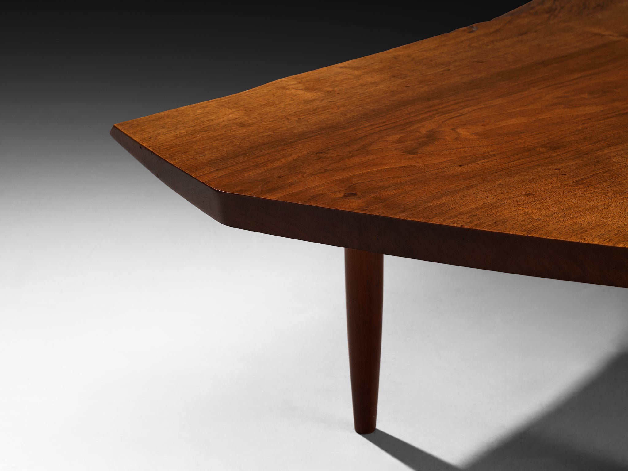 George Nakashima 'Slab' Coffee Table in English Walnut Tables Morentz