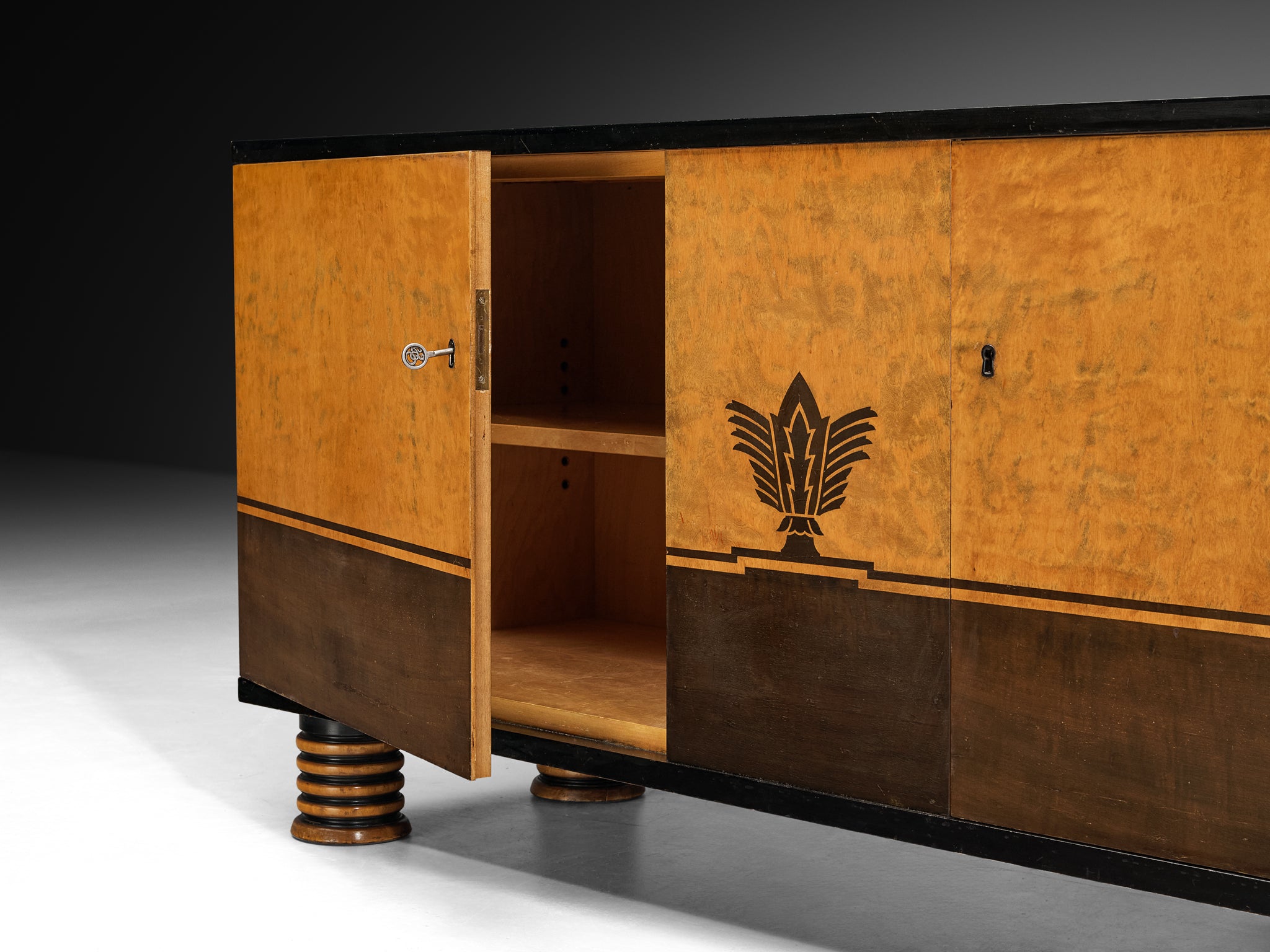 Rare Otto Schulz for Boet Sideboard in Birch