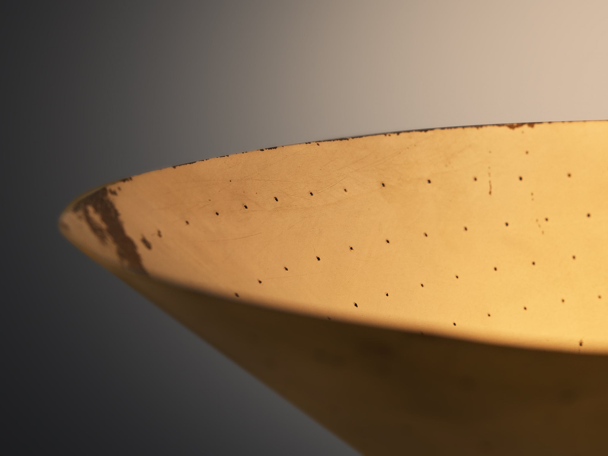 Carl-Axel Acking Wall Light in Perforated Brass Lighting Morentz