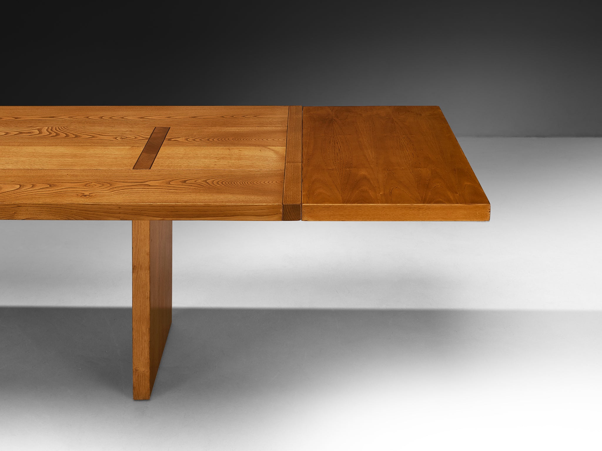 Tito Agnoli for Tarpac Data International 'Cosmos' Extendable Dining Table in Elm Tables Morentz