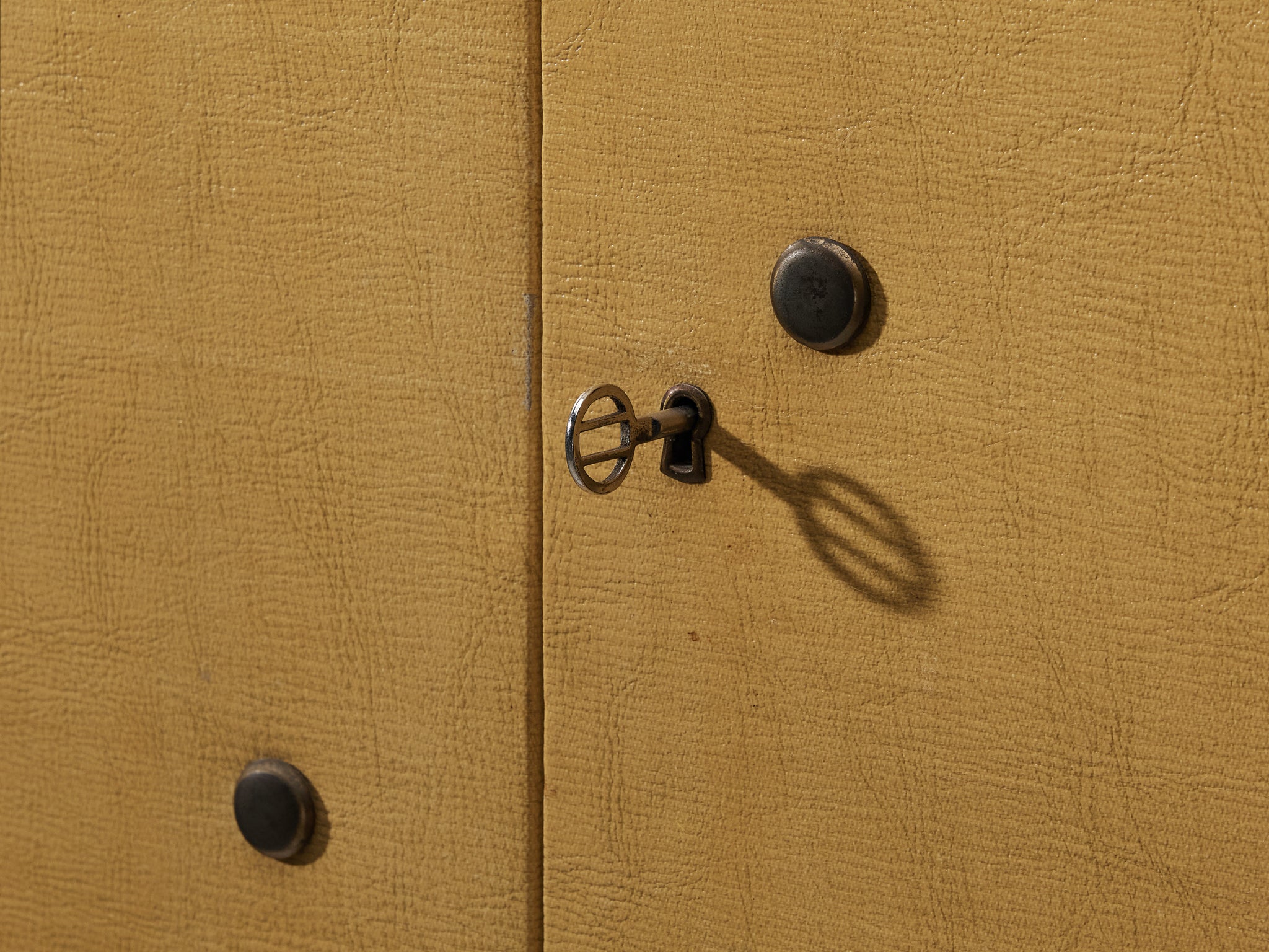 Otto Schulz for Boet Rare Cabinet with Brass Nails Case pieces and storage cabinets Morentz