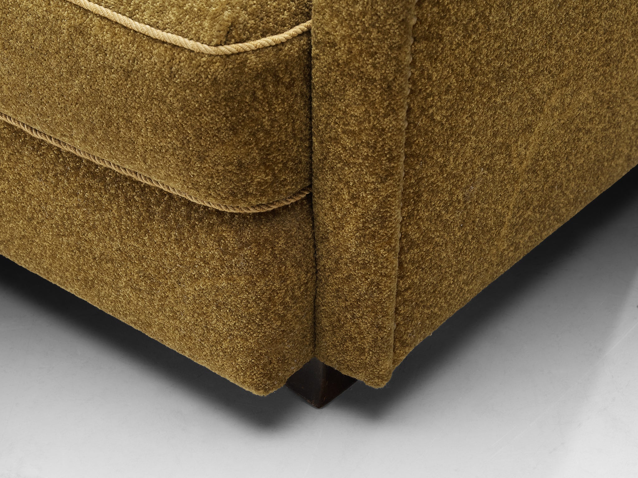 Art Deco Lounge Chairs with Sculpted Curved Form Seating Morentz