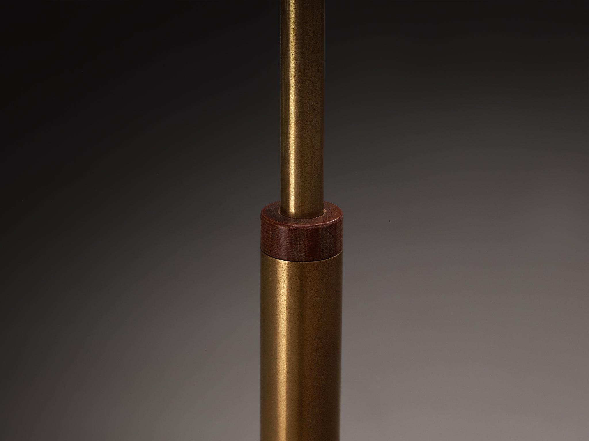 Gio Ponti for Fontana Arte ‘Parco dei Principi’ Floor Lamp with Beige Shade Lighting Morentz