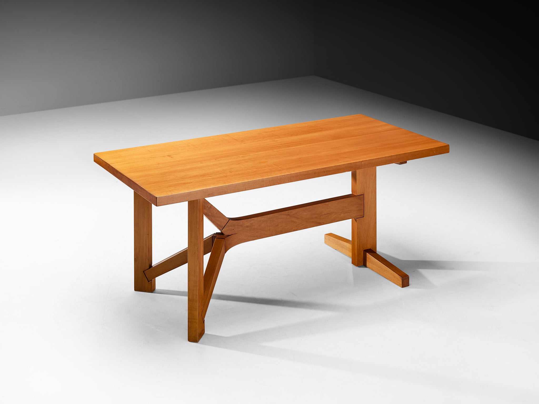 Rare Giovanni Michelucci 'Il Tavolo' in Cherry Tables Morentz