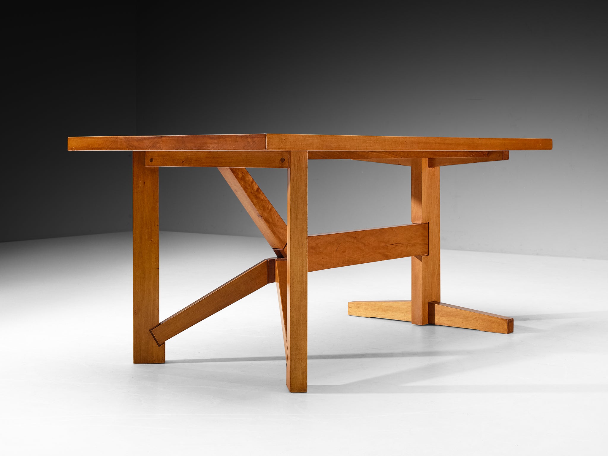 Rare Giovanni Michelucci 'Il Tavolo' in Cherry Tables Morentz