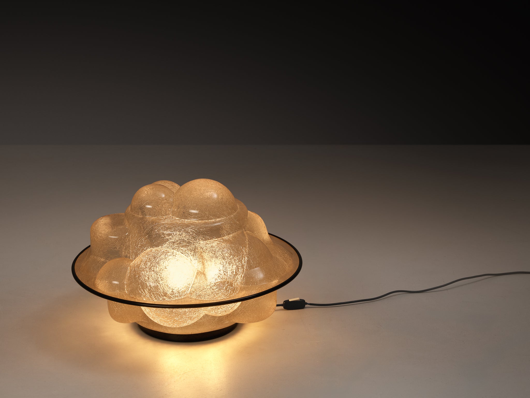 Sergio Asti for Martinelli Luce ‘Profiterole’ Floor or Table Lamp in Fiberglass Lighting Morentz
