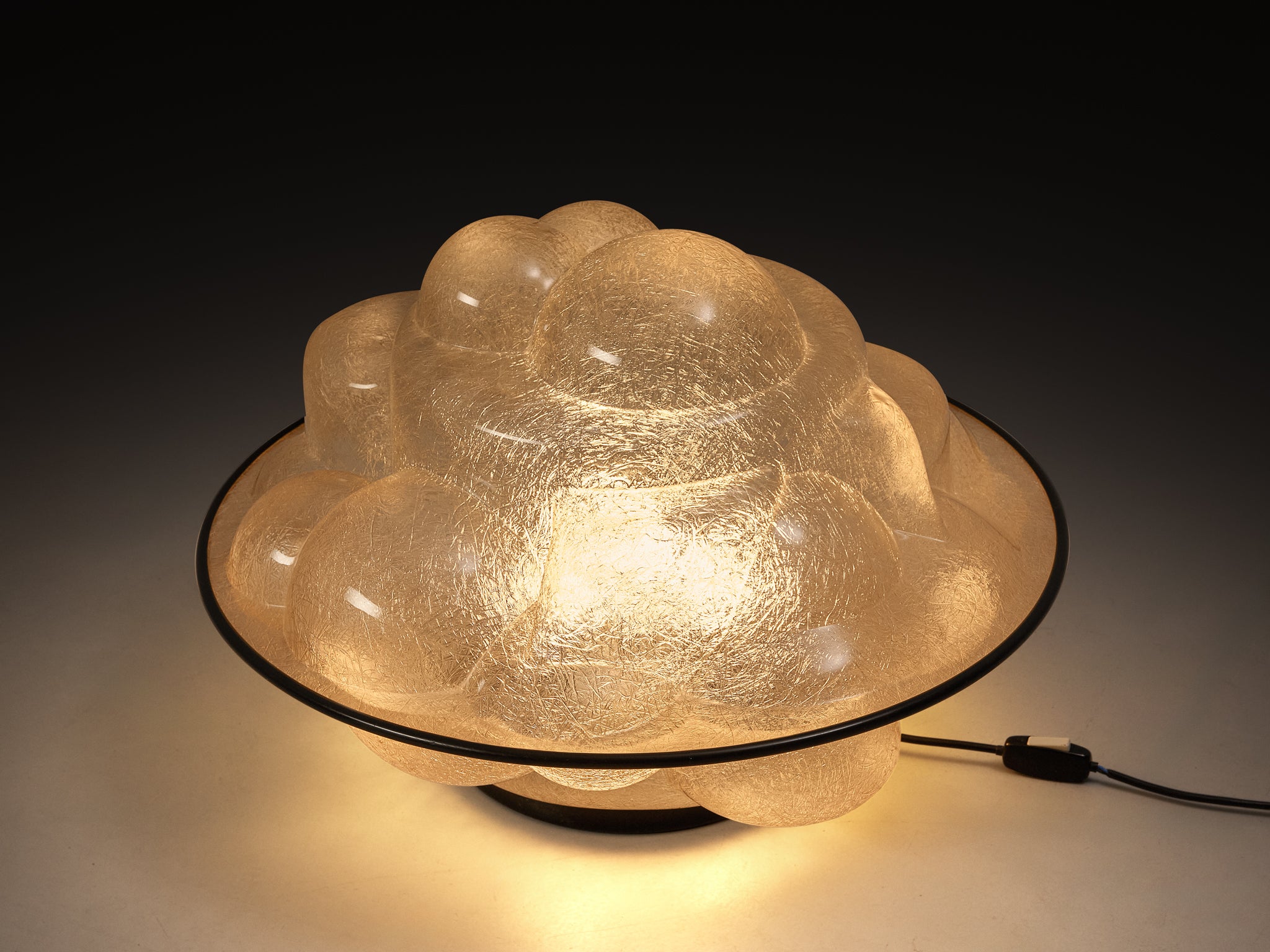 Sergio Asti for Martinelli Luce ‘Profiterole’ Floor or Table Lamp in Fiberglass Lighting Morentz