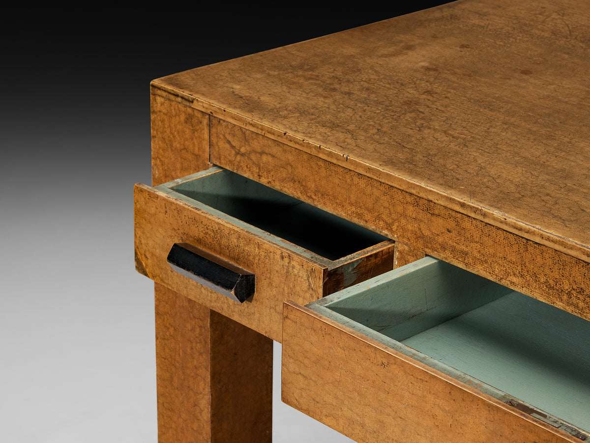 Giuseppe Pagano Pogatschnig & Gino Levi Montalcini for F.I.P. Desk in Buxus