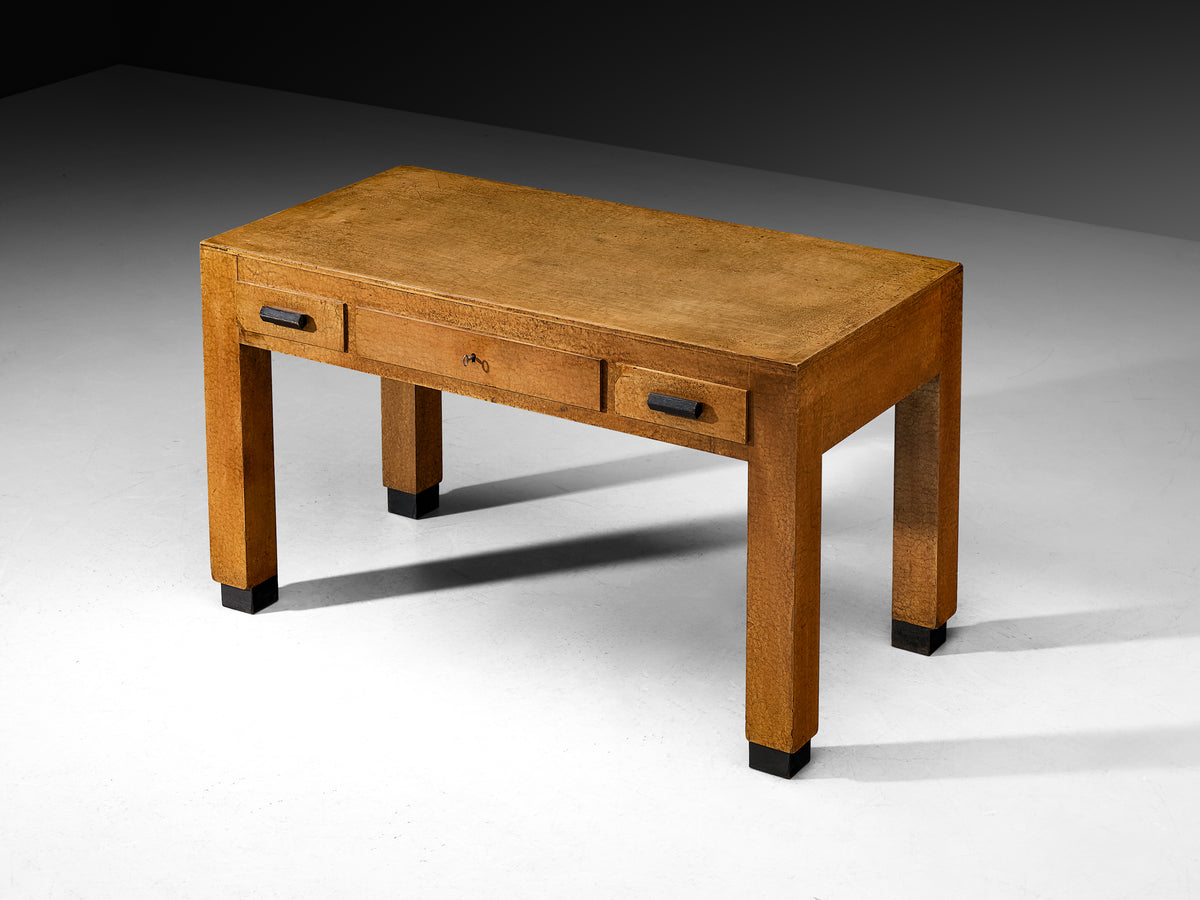 Giuseppe Pagano Pogatschnig & Gino Levi Montalcini for F.I.P. Desk in Buxus