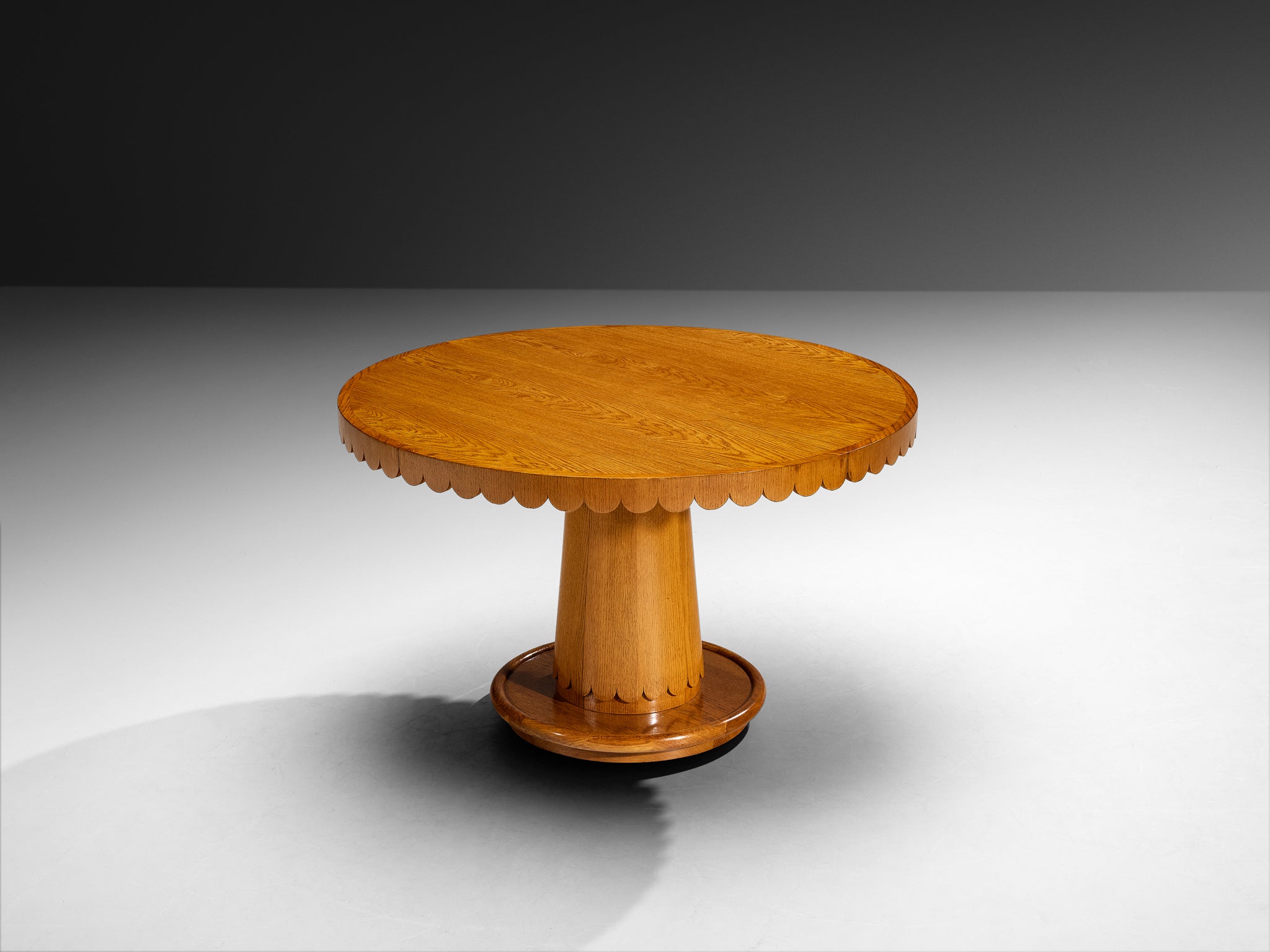 Paolo Buffa for Quarti Dining Table in Oak