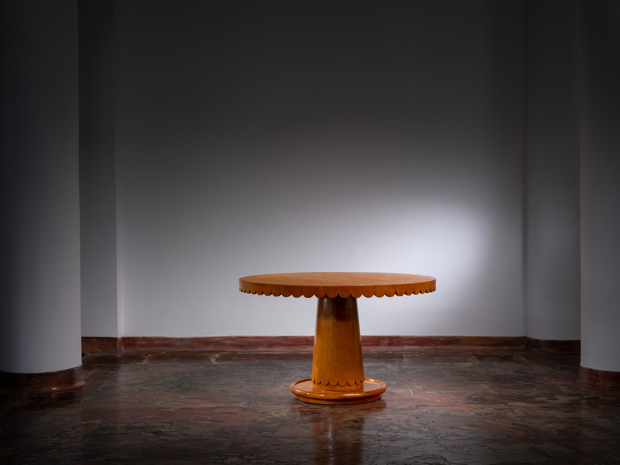 Paolo Buffa for Quarti Dining Table in Oak