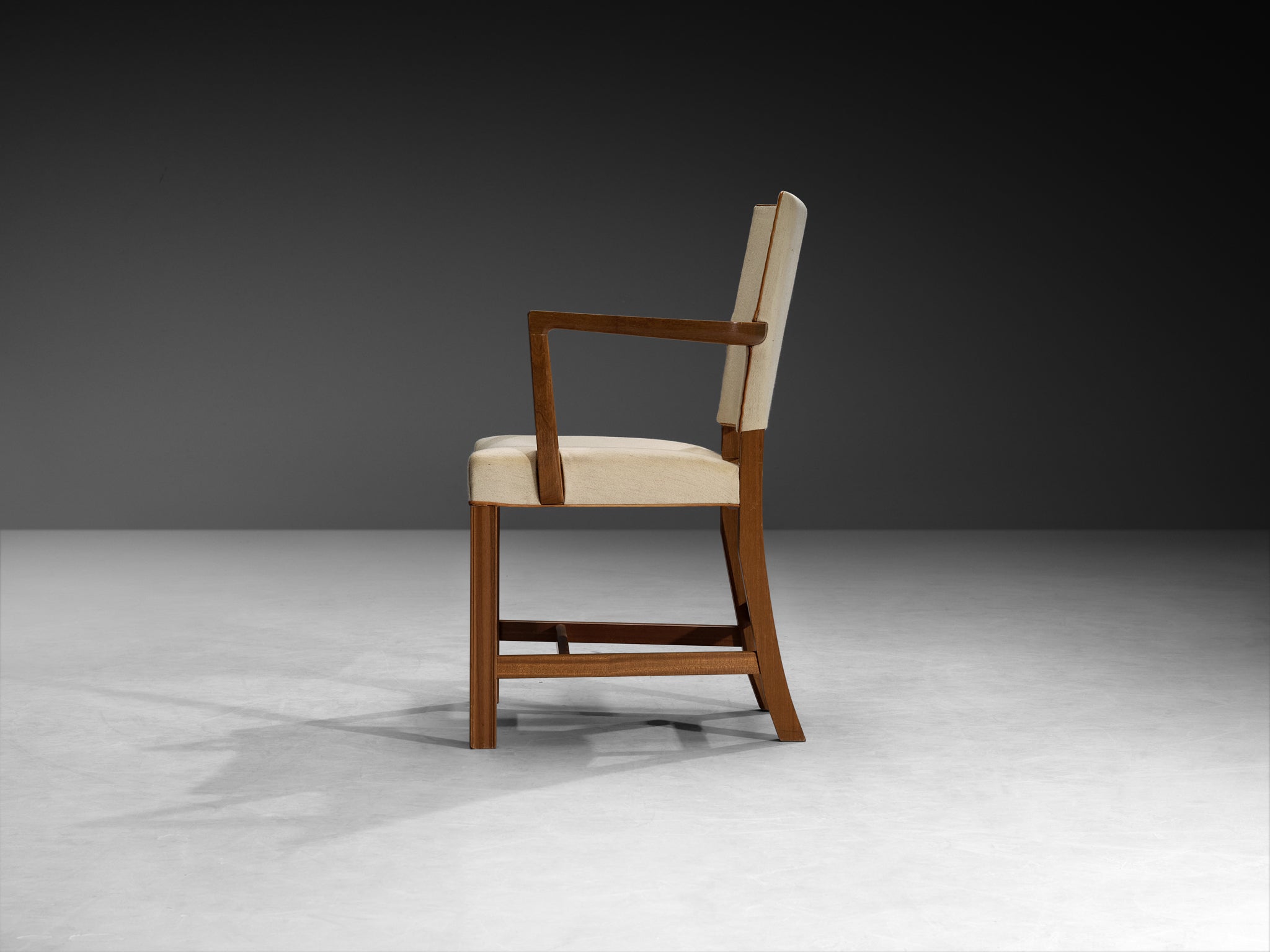 Kaare Klint for Rud. Rasmussens Snedkerier Set of Ten '3758A' Armchairs in Mahogany Seating Morentz