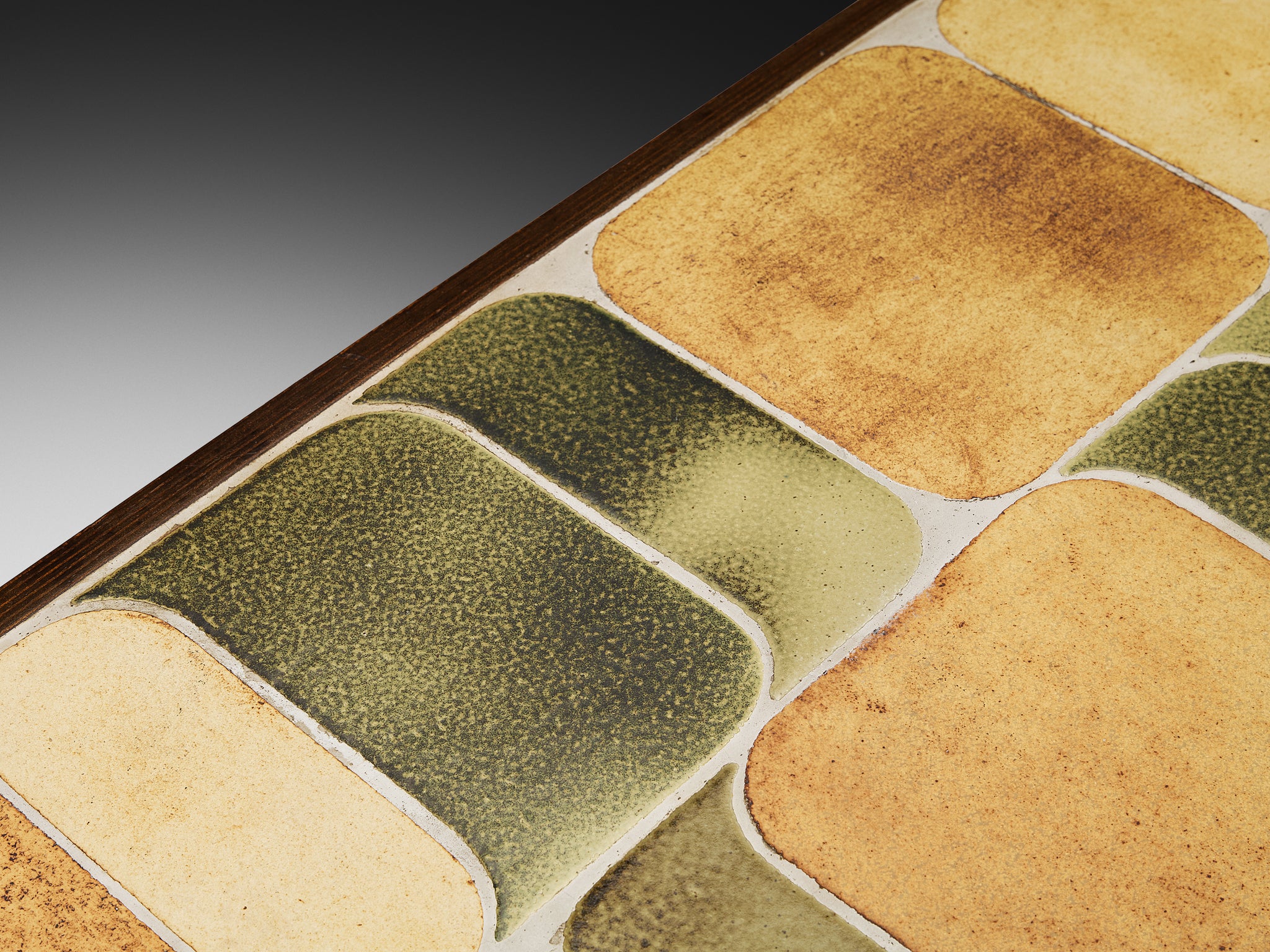 Roger Capron ‘Sou-Chong’ Coffee Table in Ceramic and Wood