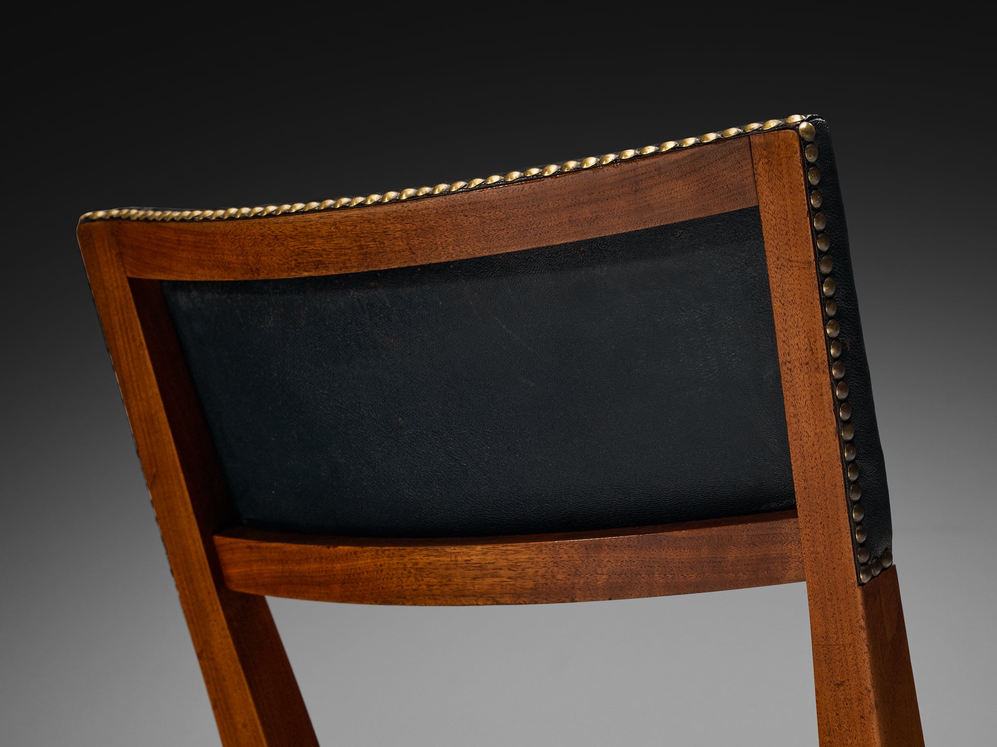 Early Josef Frank for Svenskt Tenn '695' Dining Chairs in Walnut Seating Morentz