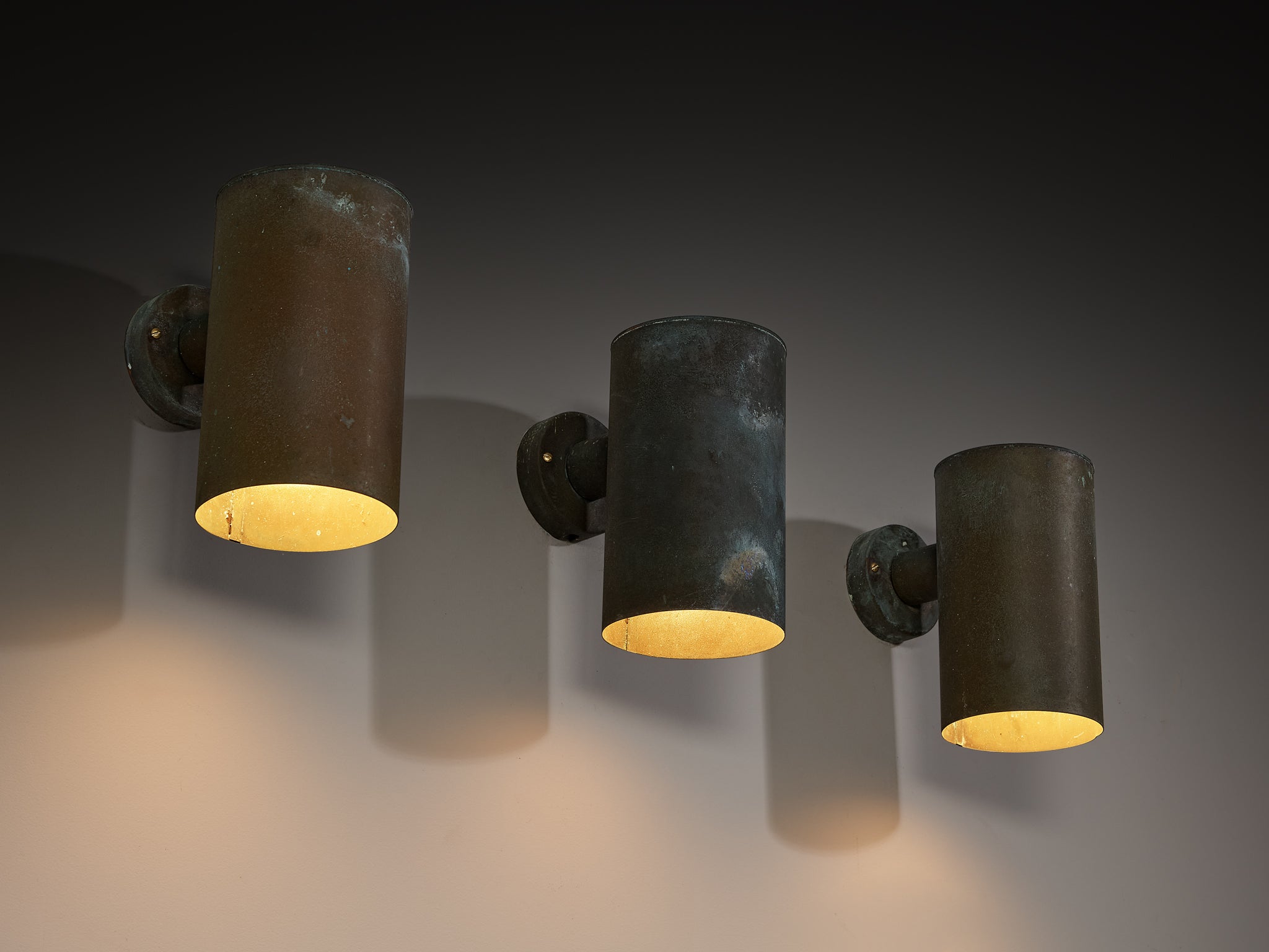 Fagerhult Swedish Wall Lights in Copper Lighting Morentz