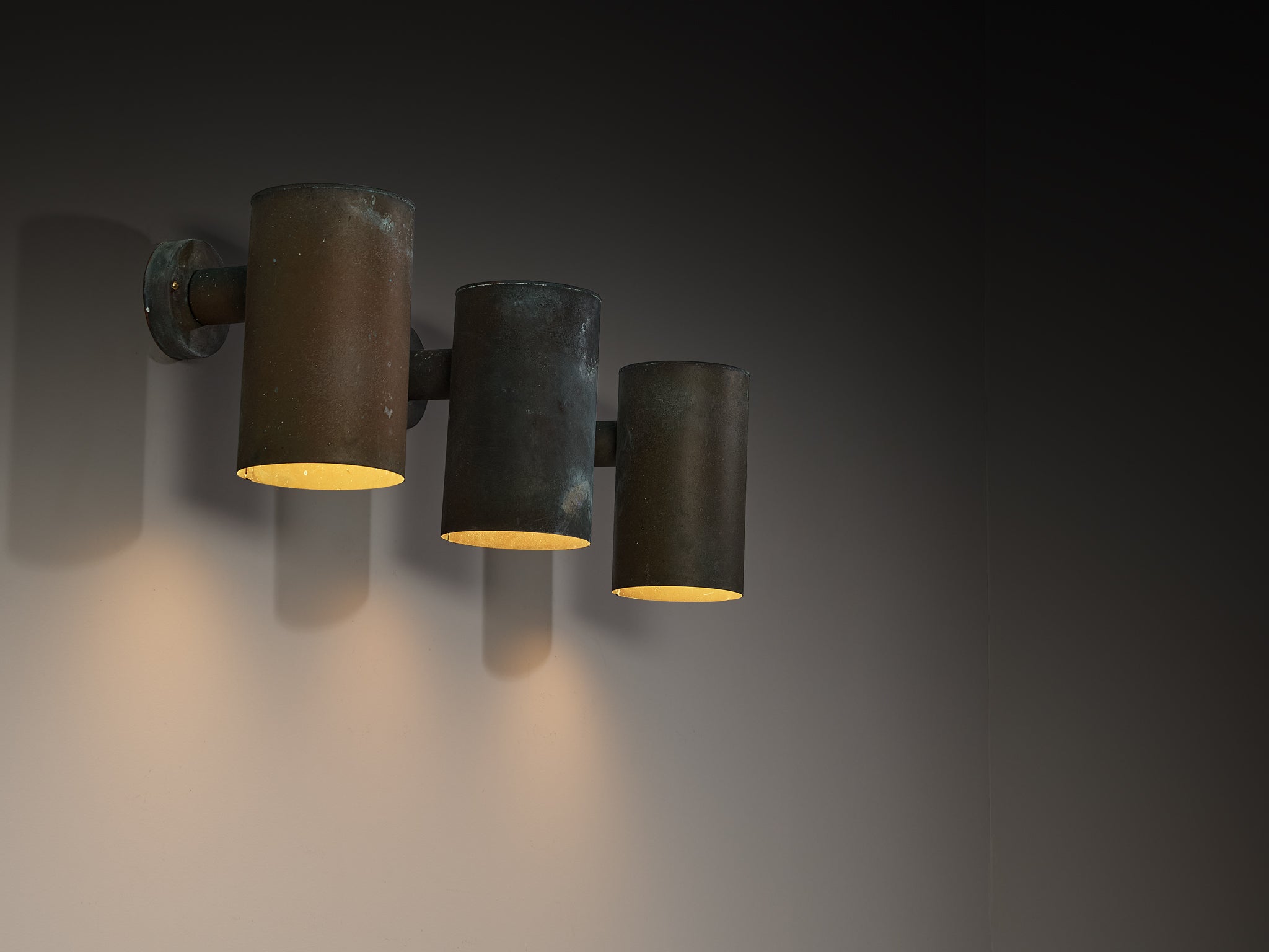 Fagerhult Swedish Wall Lights in Copper Lighting Morentz