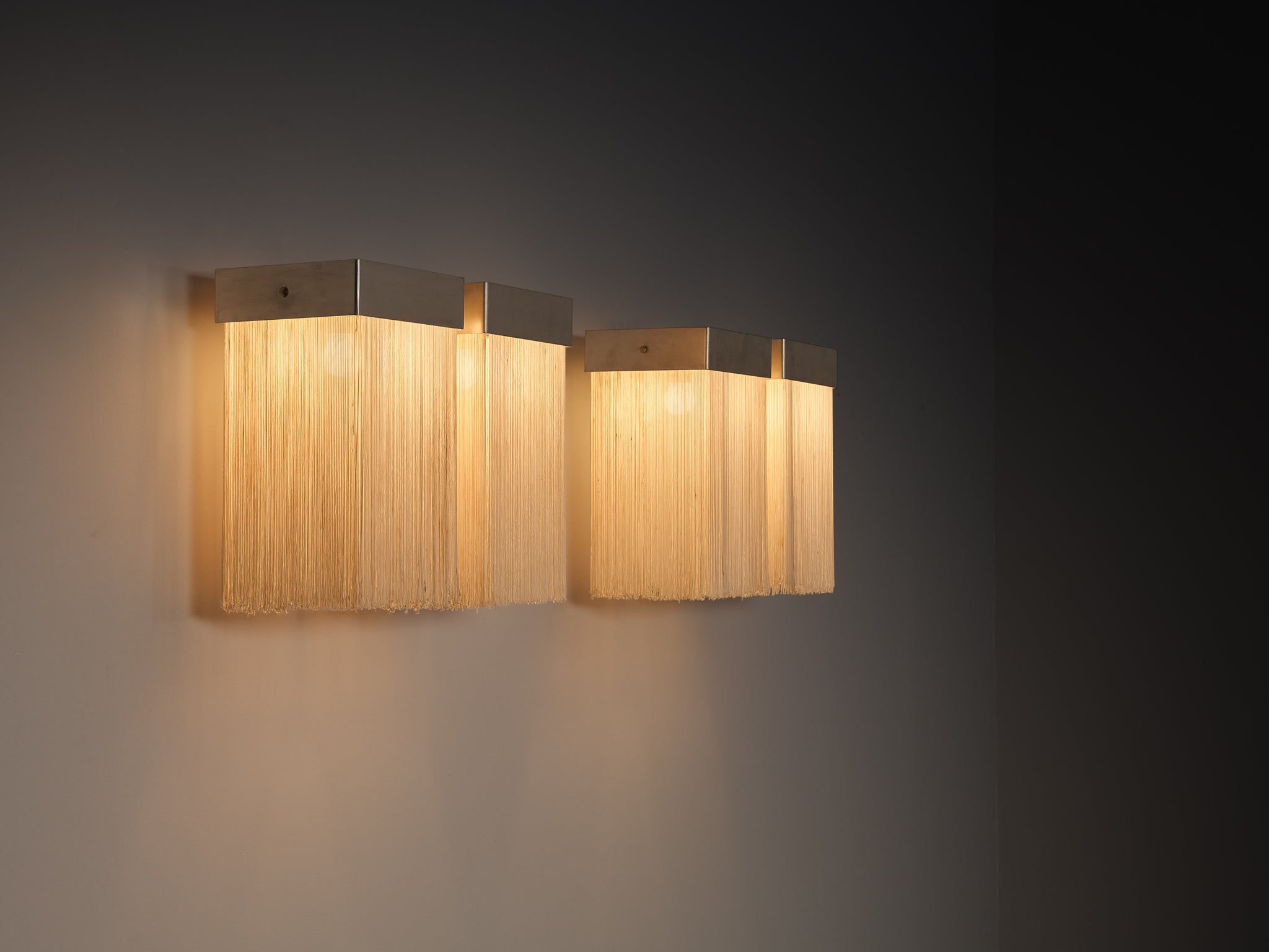 Massimo Vignelli for Arteluce Pair of '259/2' Wall Lights Lighting Morentz
