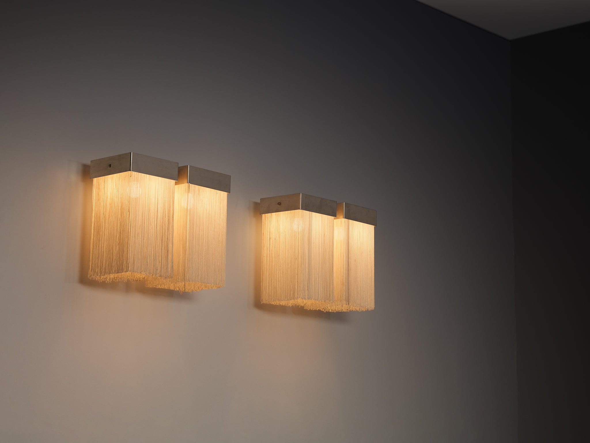 Massimo Vignelli for Arteluce Pair of '259/2' Wall Lights Lighting Morentz