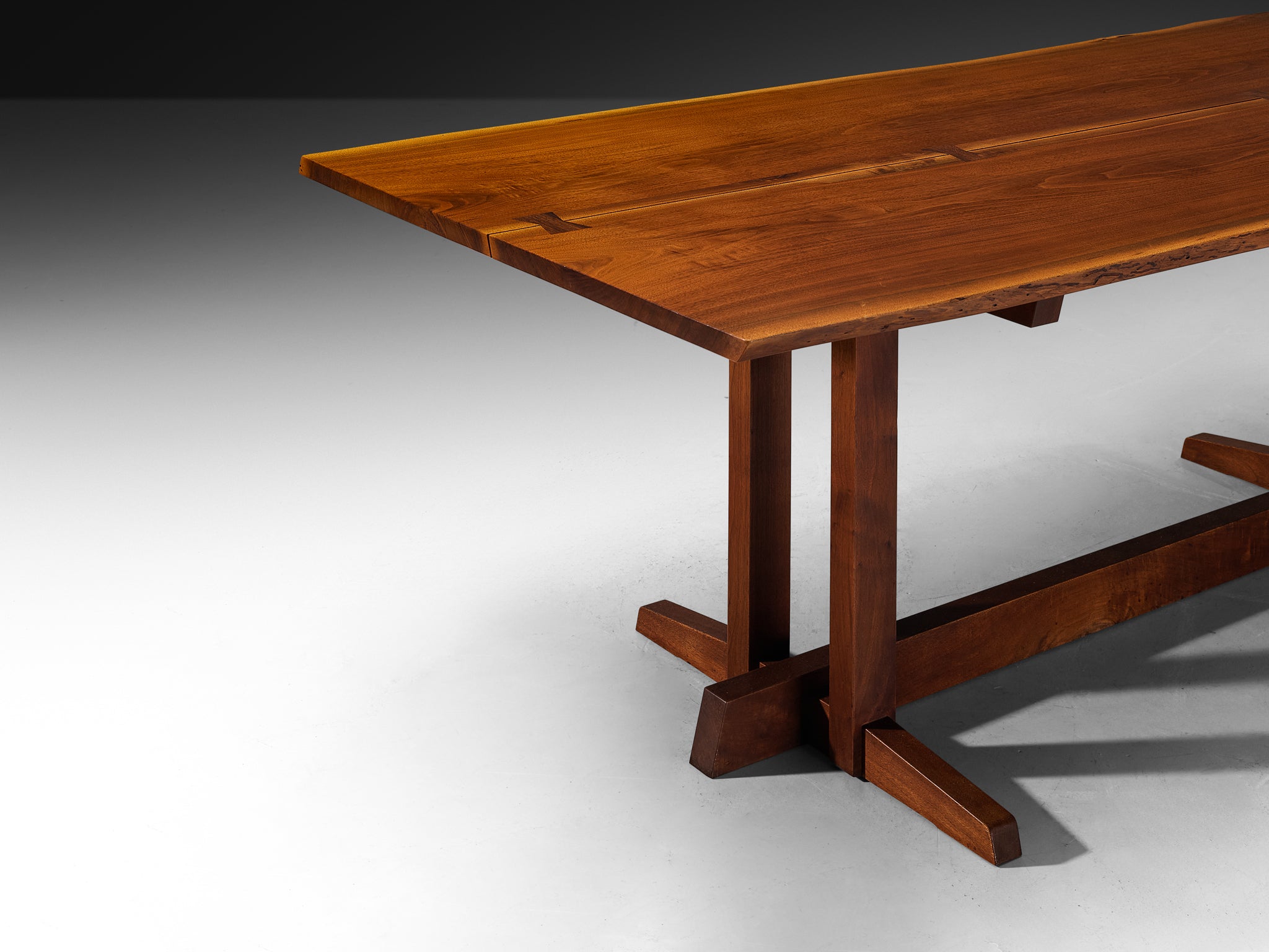 George Nakashima 'Frenchman's Cove II' Dining Table in Walnut Tables Morentz