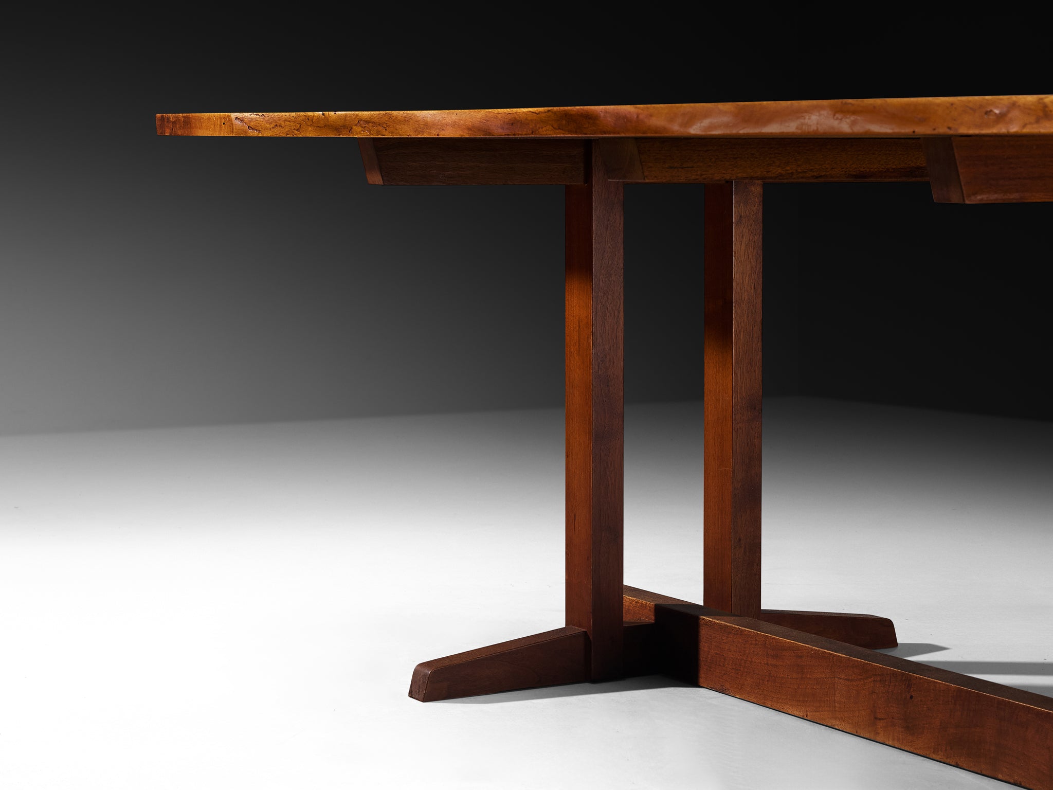 George Nakashima 'Frenchman's Cove II' Dining Table in Walnut Tables Morentz