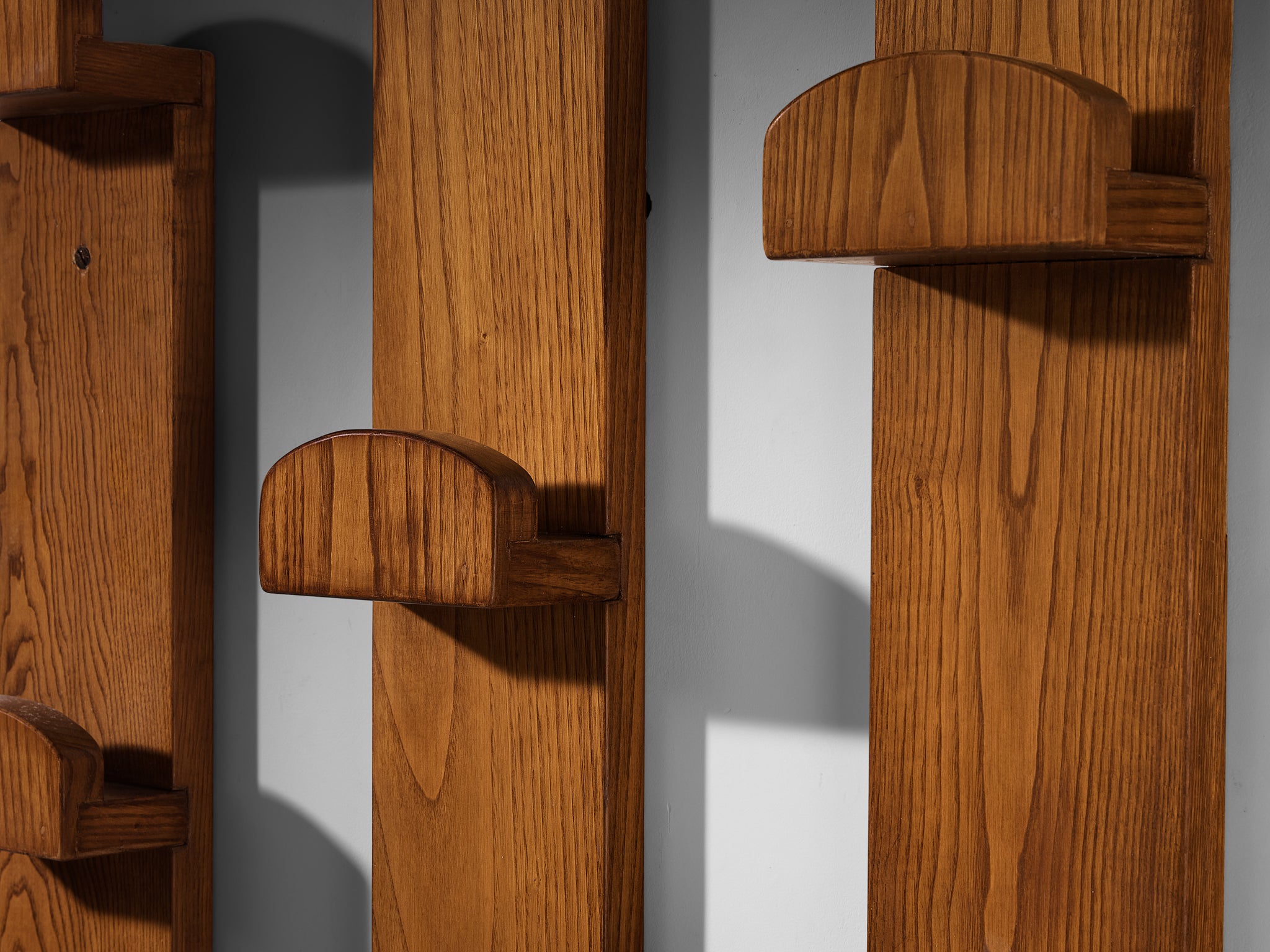 Giuseppe Rivadossi Coat Rack Elements in Oak More Furniture and Collectibles Morentz