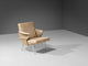 Lounge Chair in Beige Upholstery seating Morentz